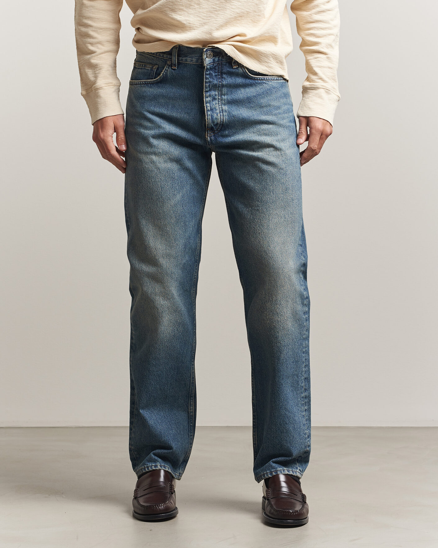 Heren | Broeken | Sunflower | New Standard Jeans Blue Vintage