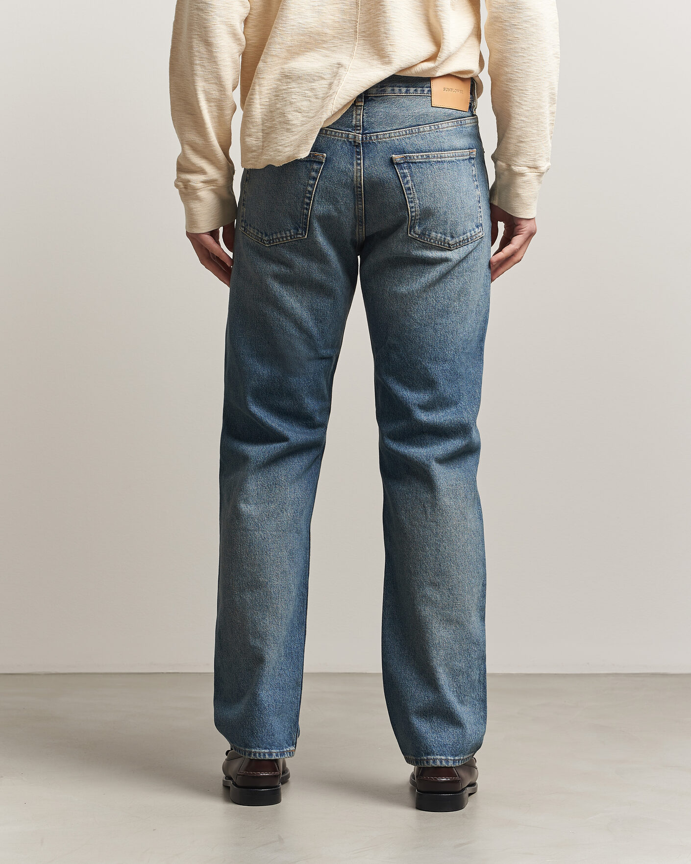 Heren | Jeans | Sunflower | New Standard Jeans Blue Vintage