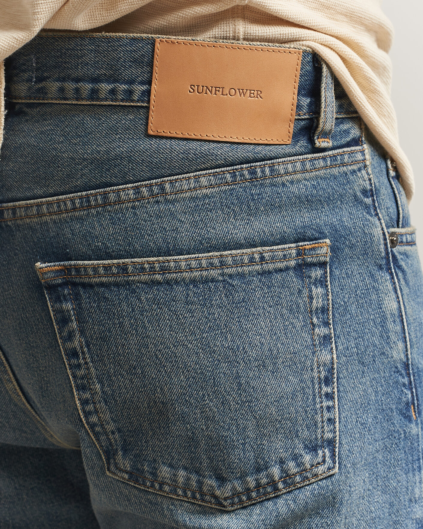 Heren | Broeken | Sunflower | New Standard Jeans Blue Vintage