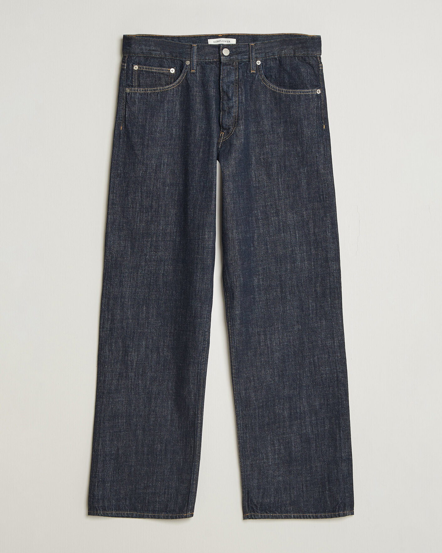 Heren | Broeken | Sunflower | Loose Jeans Simple Rinse