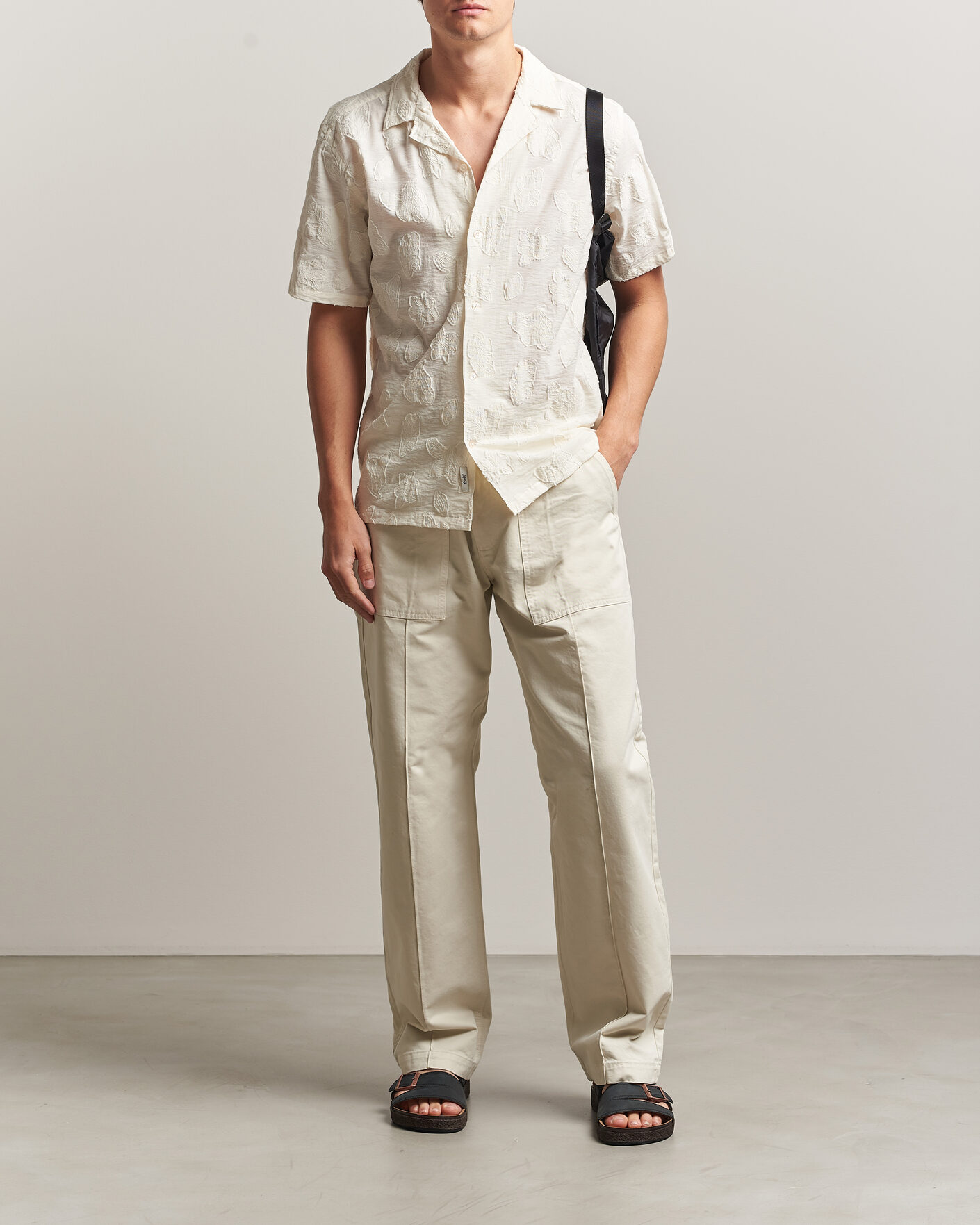 Heren | Broeken | Forét | Searcher Fatigue Pants Cloud