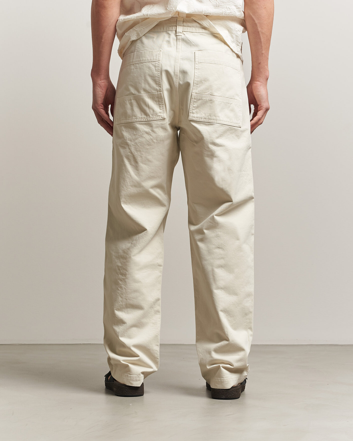 Heren | Broeken | Forét | Searcher Fatigue Pants Cloud
