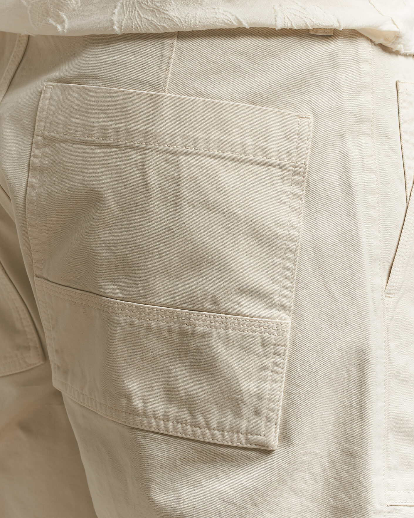 Heren | Broeken | Forét | Searcher Fatigue Pants Cloud