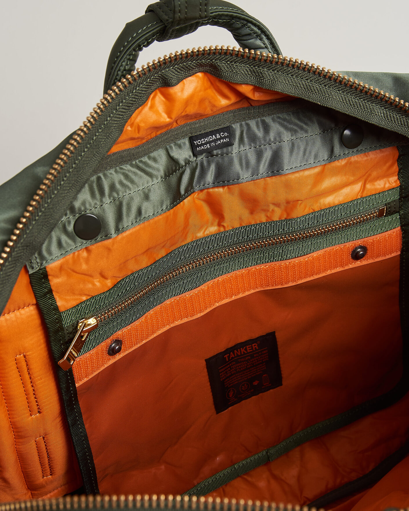 Heren | Tassen | Porter-Yoshida & Co. | Tanker 3Way Document Bag Sage Green