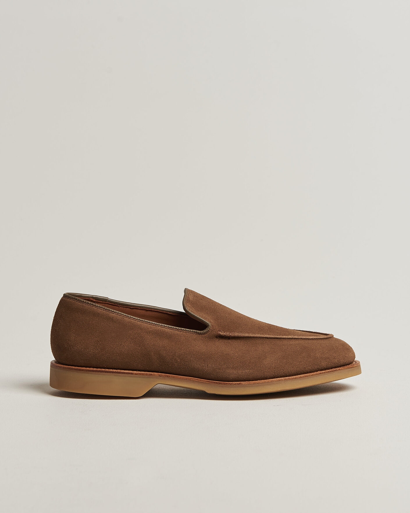 Heren | Instappers | Crockett & Jones | Salcombe 2 Loafer Wedge Sole Desert Suede