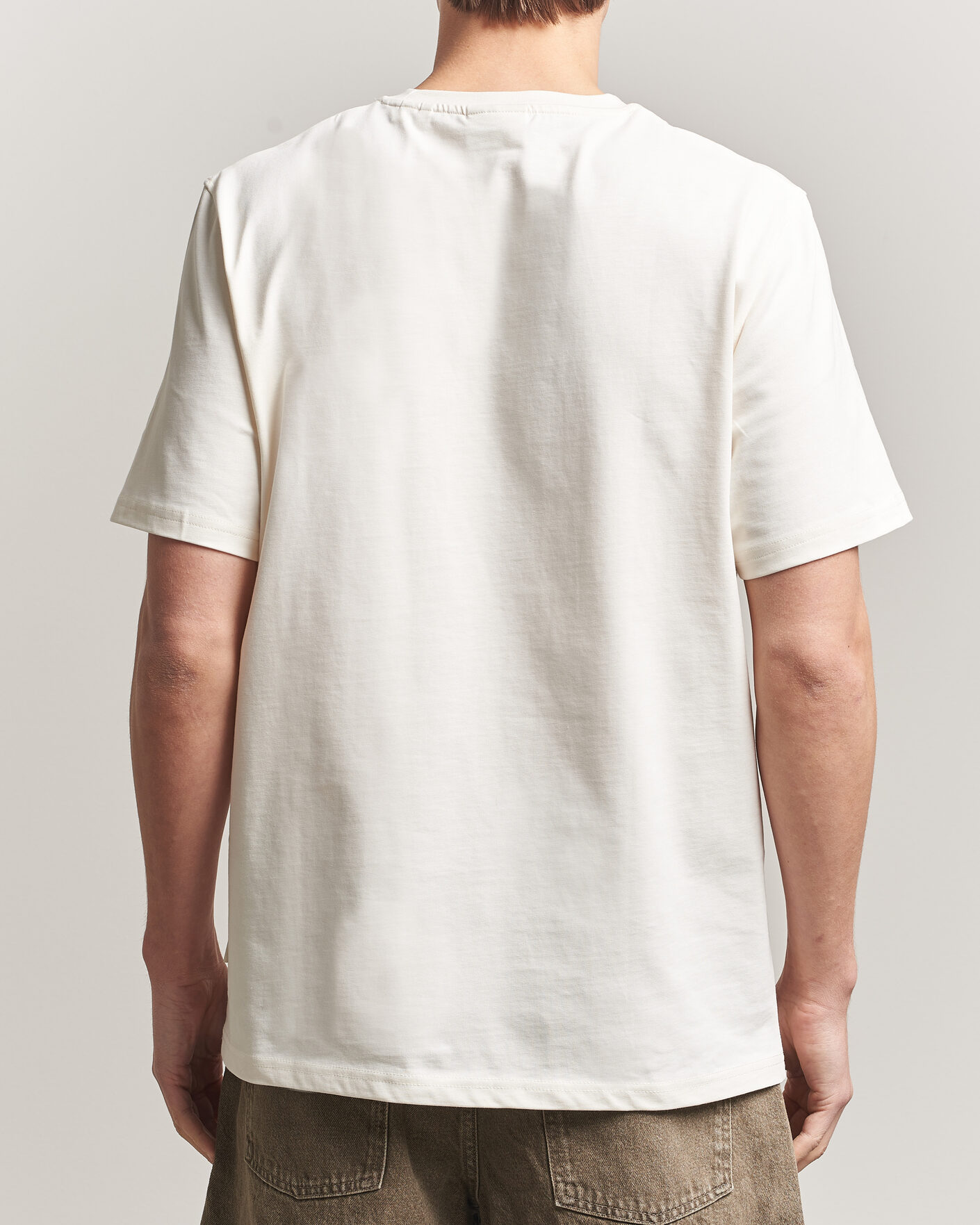 Heren | T-shirts | LES DEUX | Lemons Printed T-Shirt Eggnog White