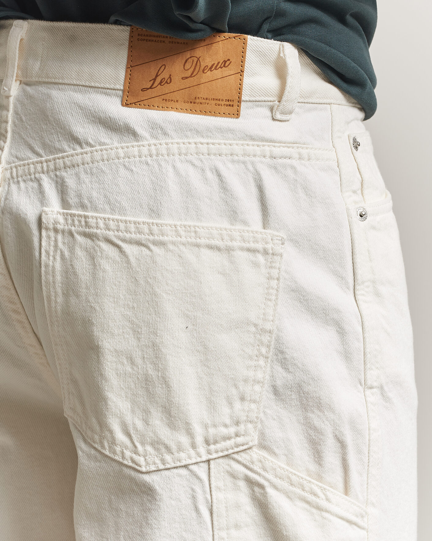 Heren | Jeans | LES DEUX | Carpenter Jeans Light Ivory