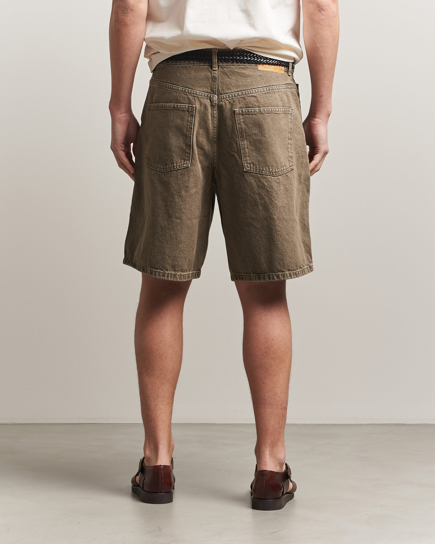 Heren | Korte broek | LES DEUX | Denim Shorts Light Brown