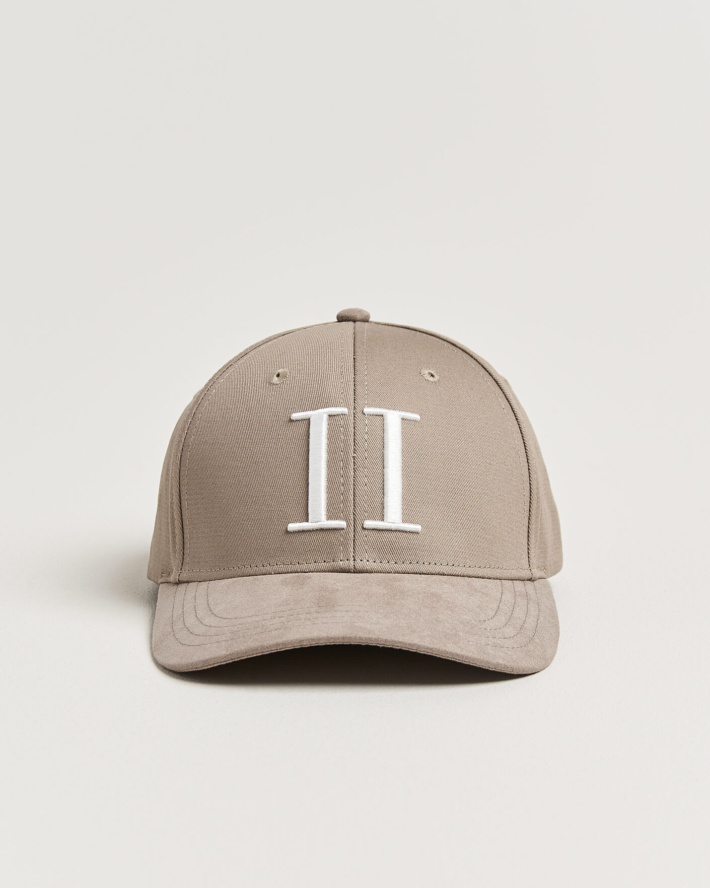 Heren | Hoeden en petten | LES DEUX | Baseball Cap Suede II Desert Taupe Beige