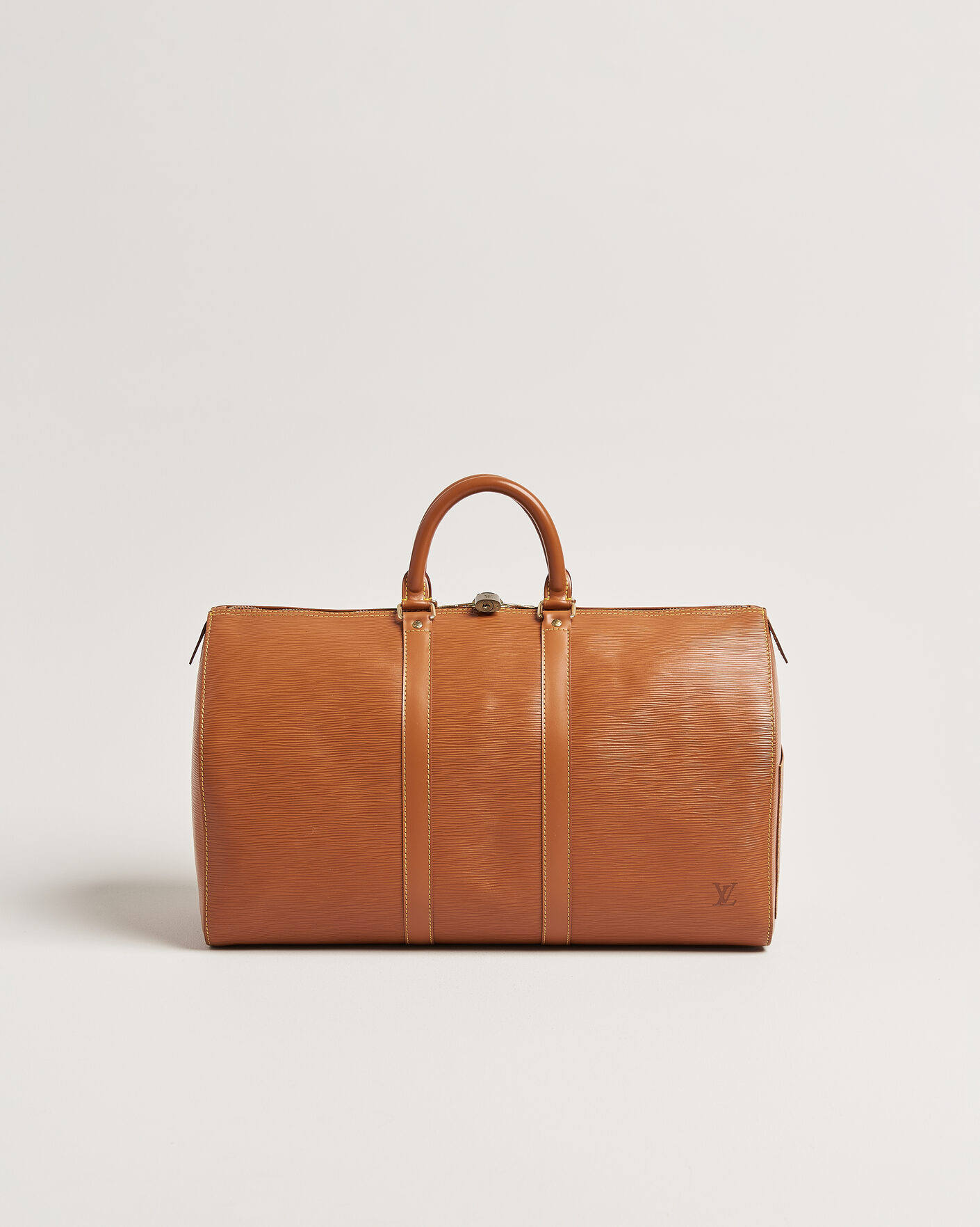 Heren | Pre-Owned & Vintage Bags | Louis Vuitton Pre-Owned | Keepall Epi Leather 45 Brown