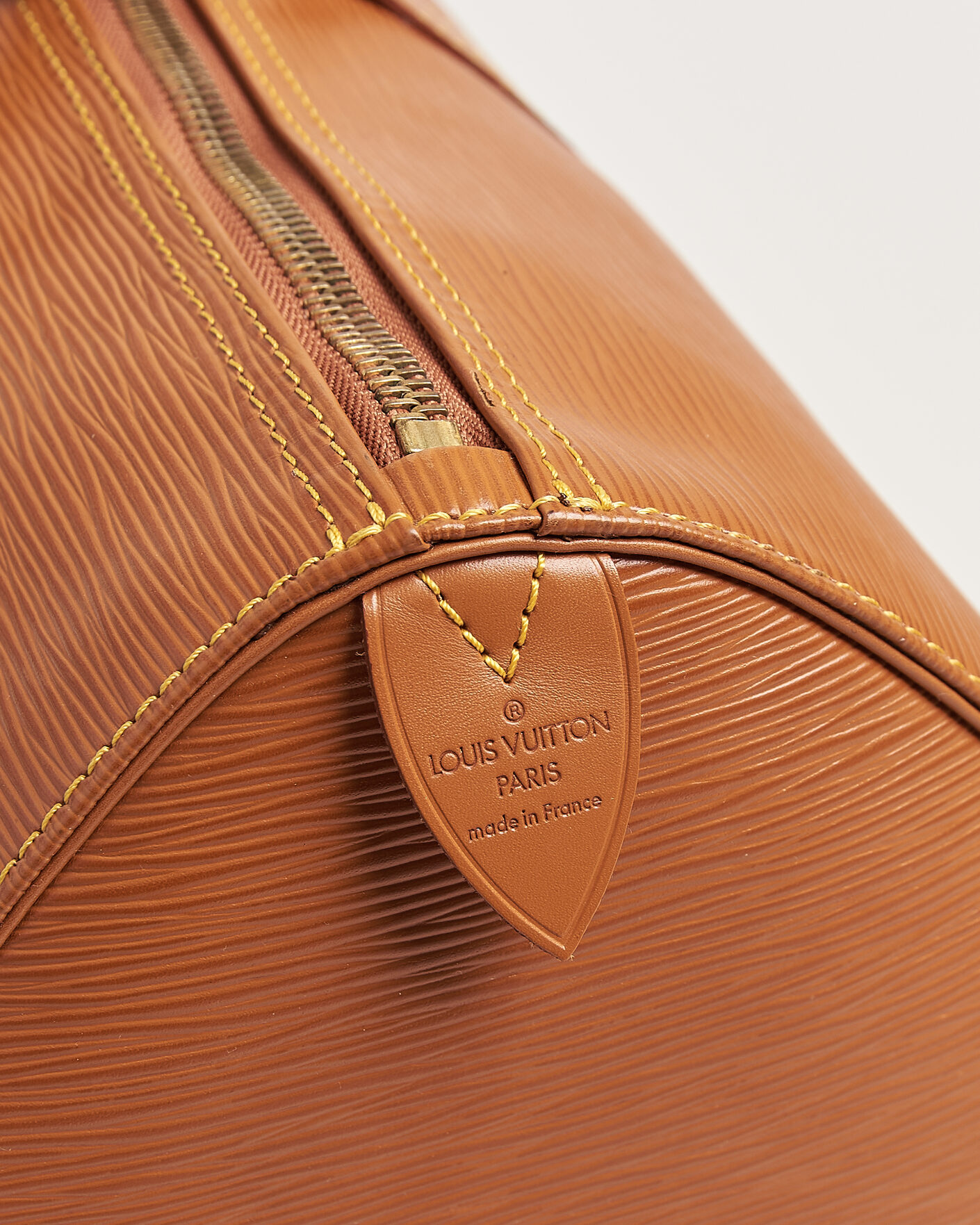 Heren | Pre-Owned & Vintage Bags | Louis Vuitton Pre-Owned | Keepall Epi Leather 45 Brown