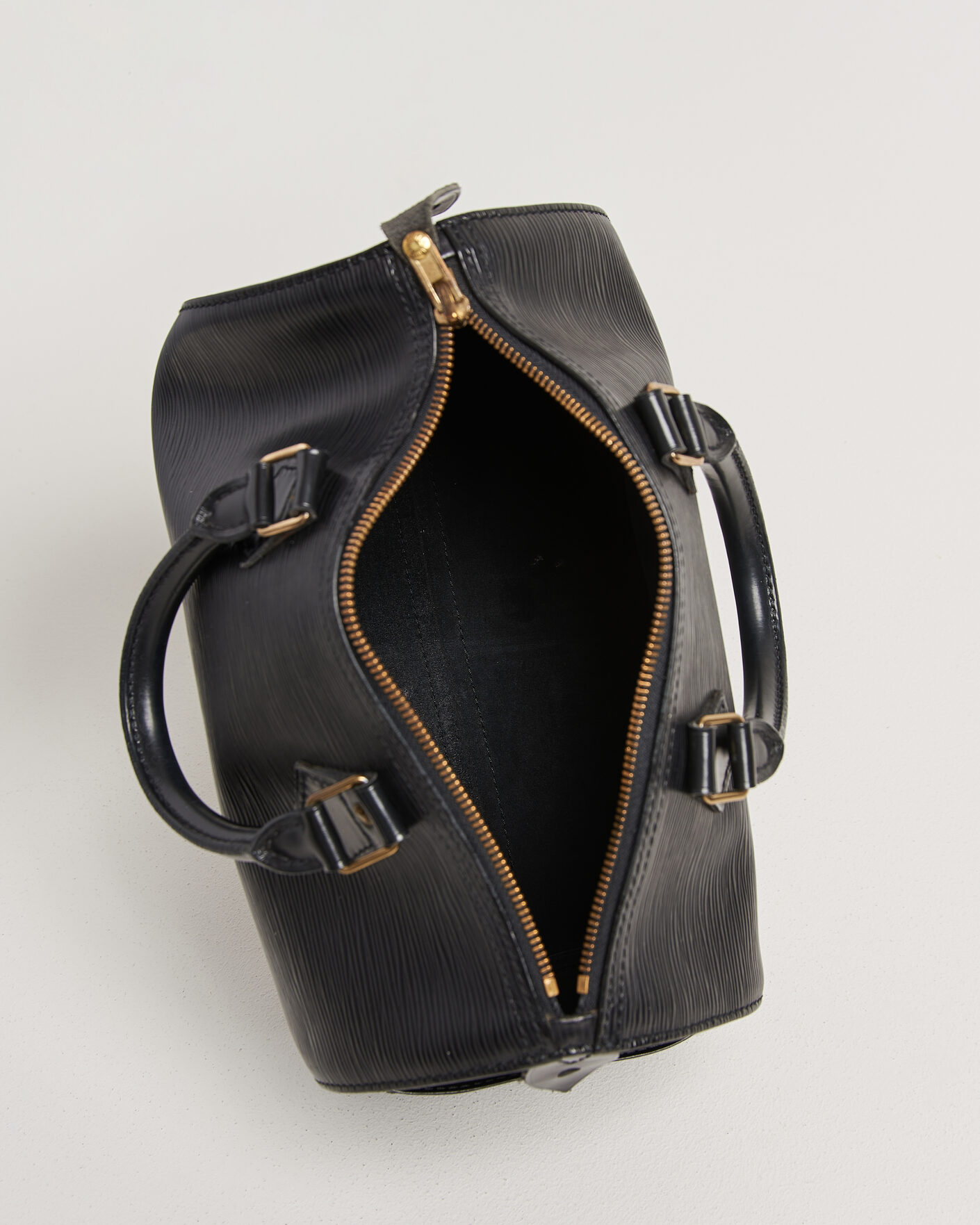 Heren | Pre-Owned & Vintage Bags | Louis Vuitton Pre-Owned | Speedy Epi Leather 25 Black