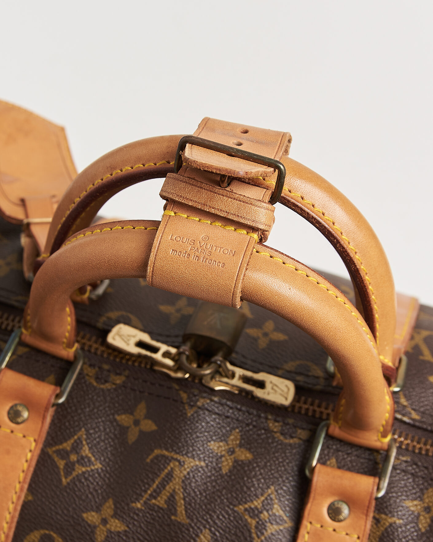 Heren | Pre-Owned & Vintage Bags | Louis Vuitton Pre-Owned | Keepall Bandouliére 55 Monogram