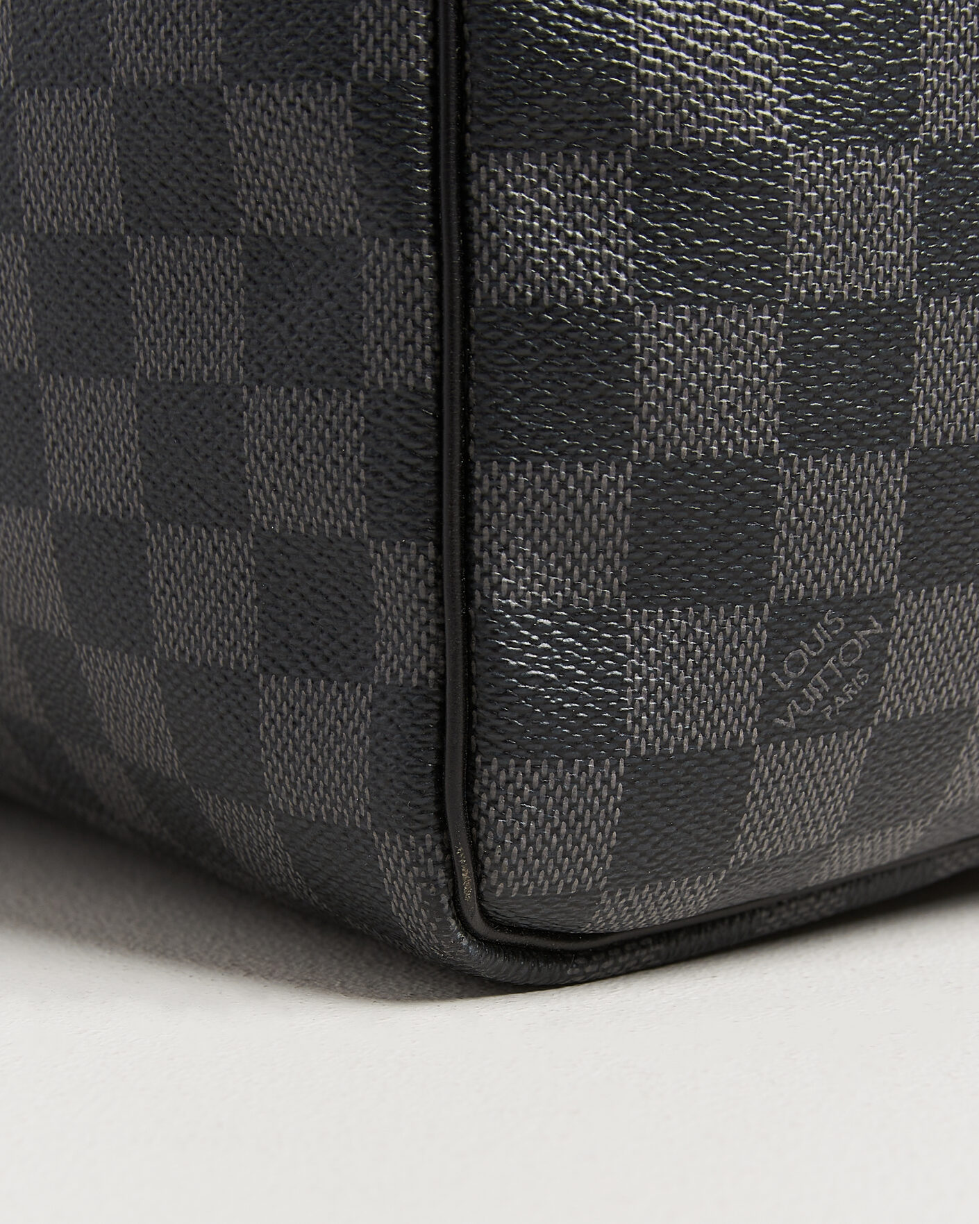 Heren | Pre-Owned & Vintage Bags | Louis Vuitton Pre-Owned | Keepall Bandouliére 55 Damier Graphite