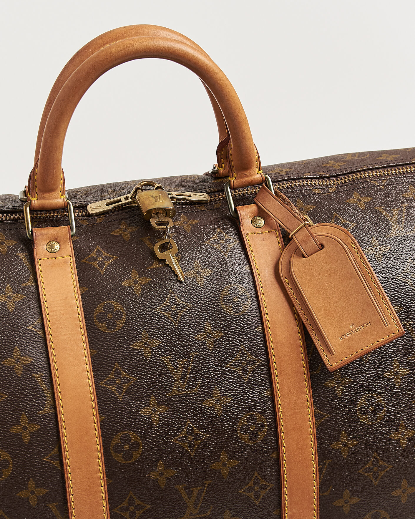 Heren | Pre-Owned & Vintage Bags | Louis Vuitton Pre-Owned | Keepall Bandouliére 55 Monogram