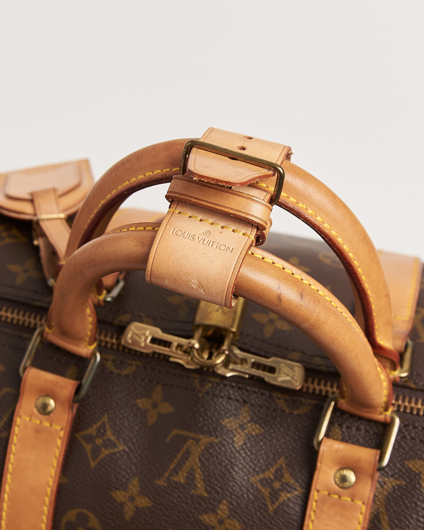 Heren | Pre-Owned & Vintage Bags | Louis Vuitton Pre-Owned | Keepall Bandouliére 55 Monogram
