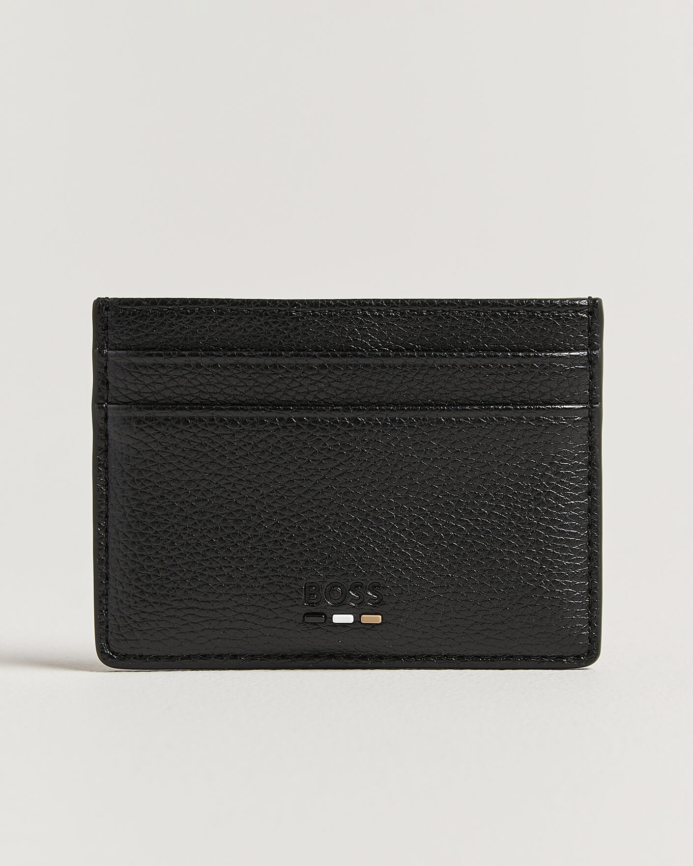 Heren | Portemonnees | BOSS BLACK | Ray Leather Card Holder Black
