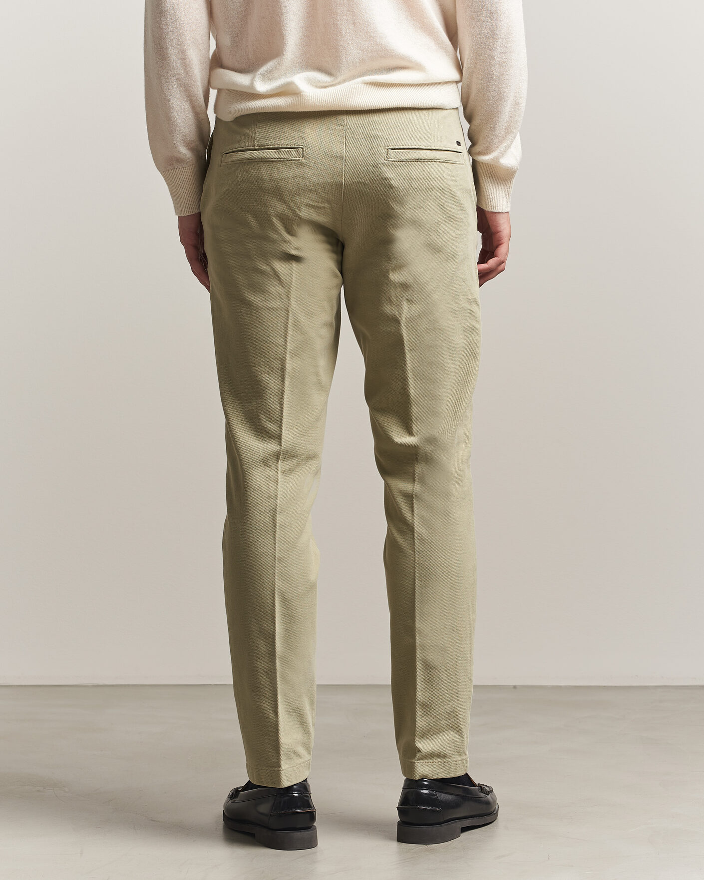 Heren | Broeken | BOSS BLACK | Kaiton Structured Chinos Sage