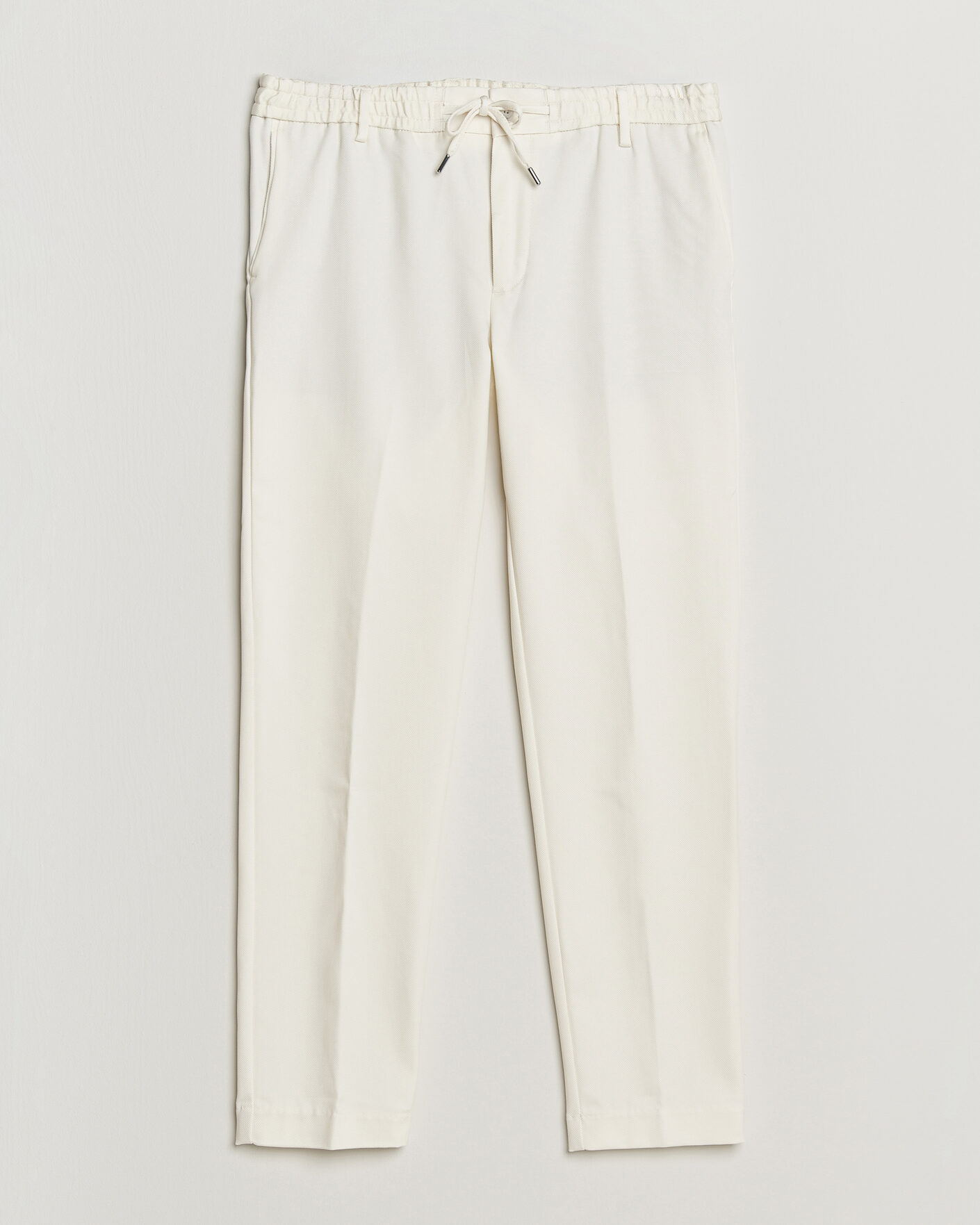 Heren | Broeken | BOSS BLACK | Kane Drawstring Trousers Open White