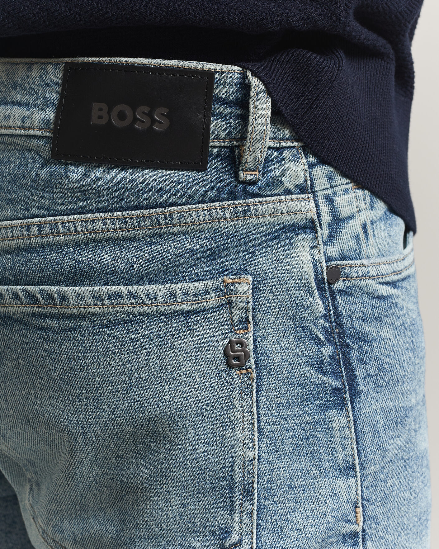 Heren | Jeans | BOSS BLACK | Ogden Regular Fit Jeans Bright Blue