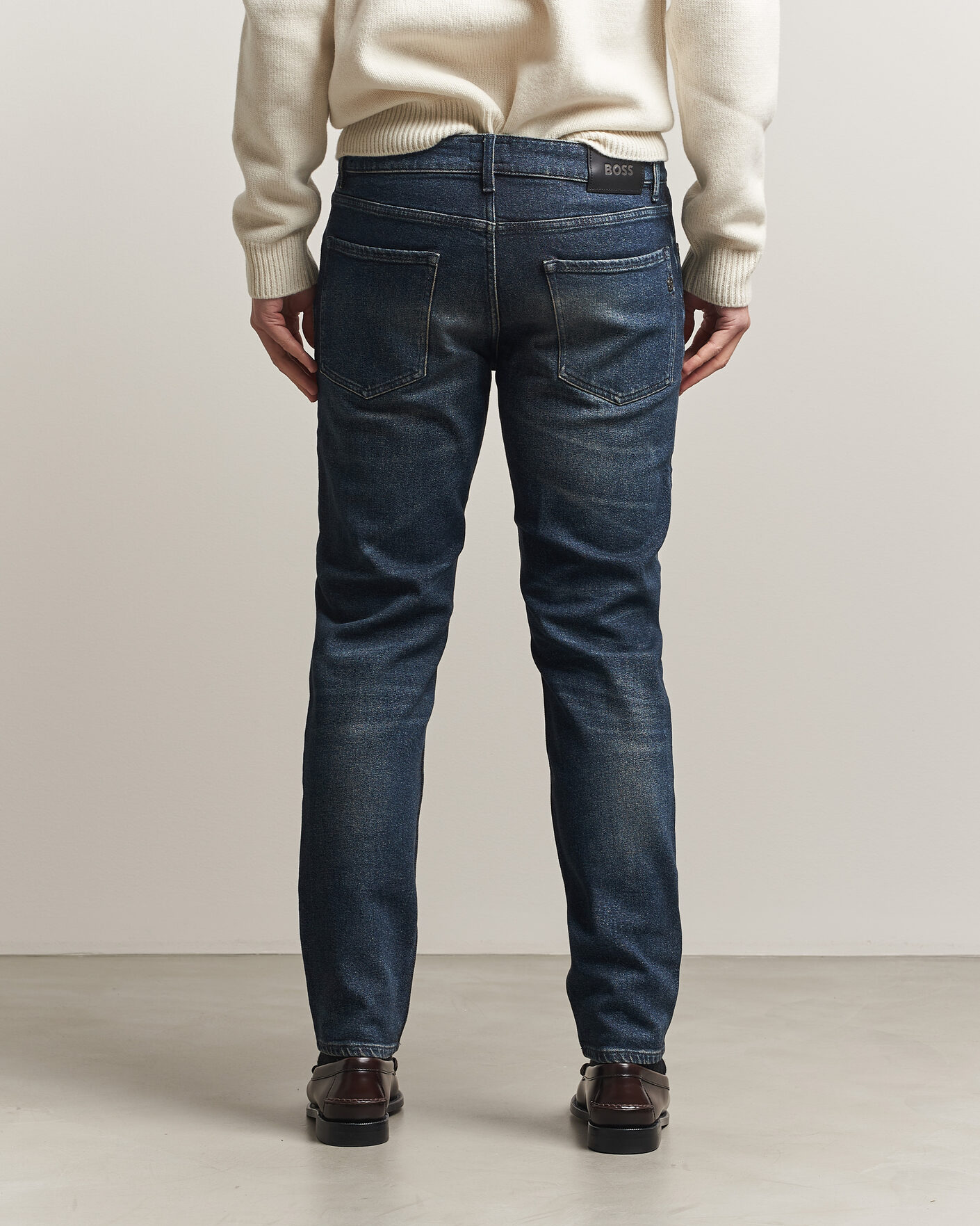 Heren | Jeans | BOSS BLACK | Re.Maine Jeans Navy