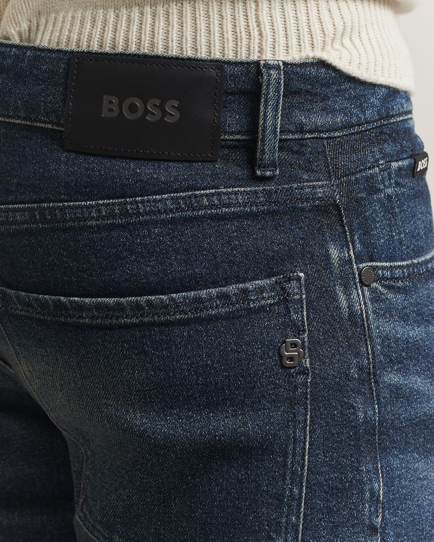 Heren | Jeans | BOSS BLACK | Re.Maine Jeans Navy