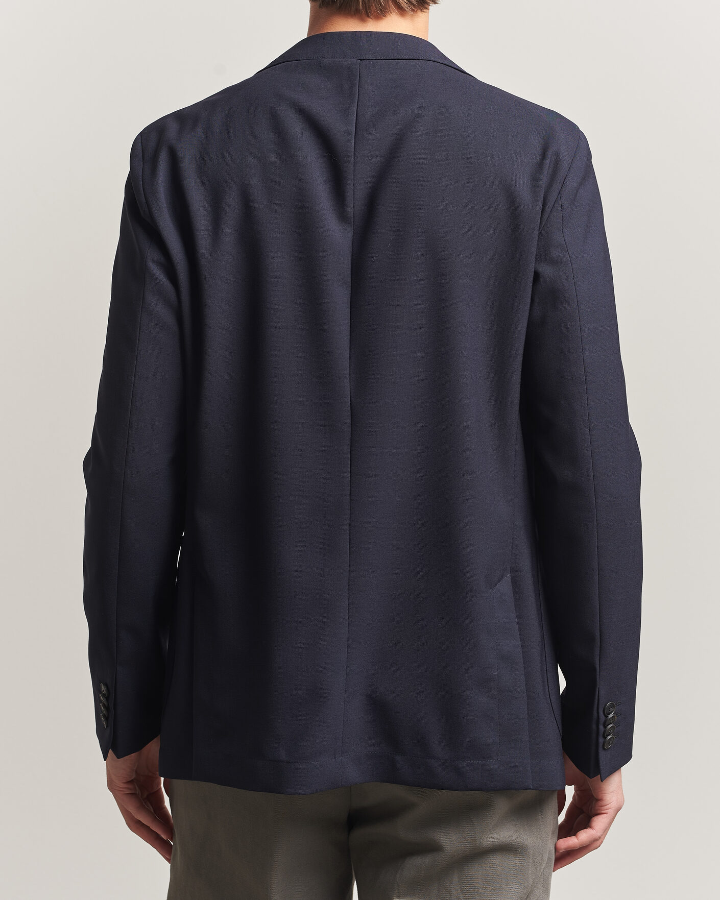 Heren | Blazers | BOSS BLACK | Hanry Wool Patch Pocket Blazer Dark Blue