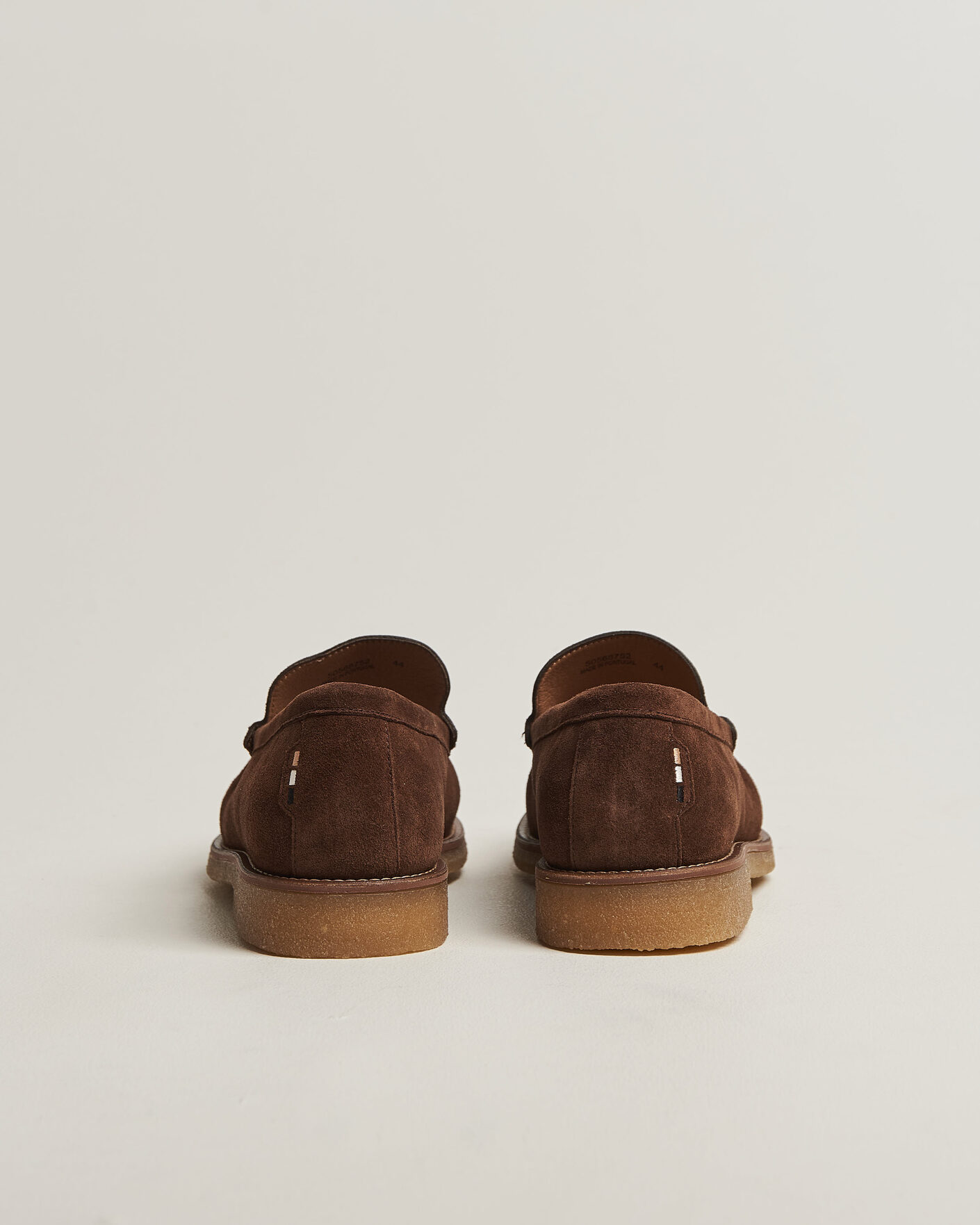 Heren | Instappers | BOSS BLACK | Kope Suede Moccasin Dark Brown