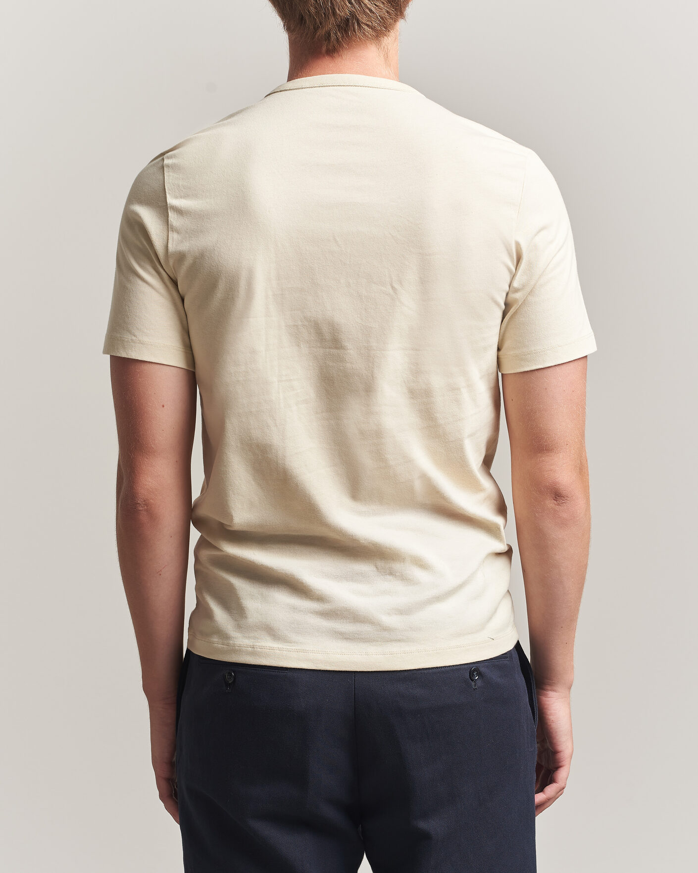 Heren | T-shirts | BOSS BLACK | 3-Pack Crew Neck T-Shirt White/Beige/Grey