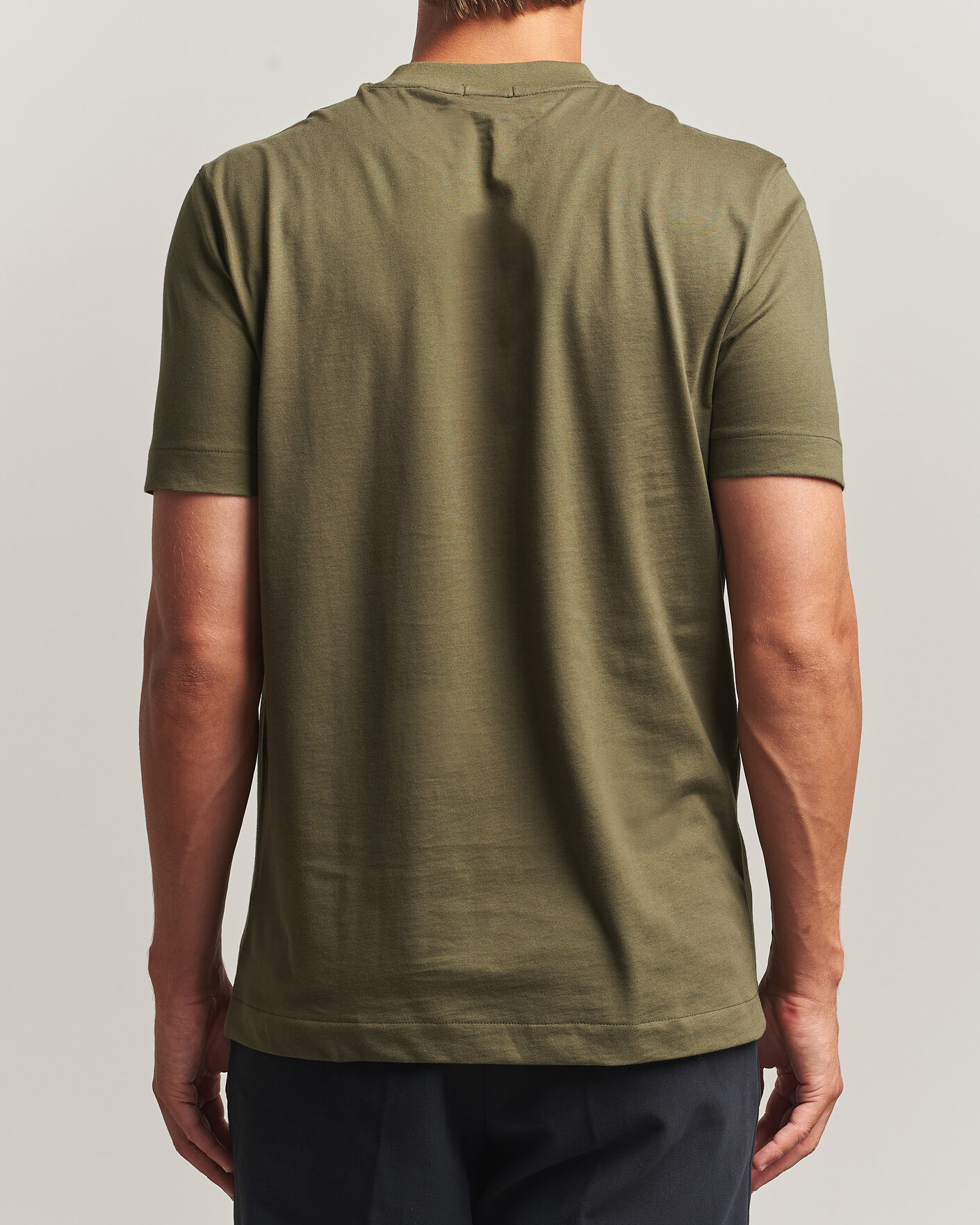 Heren | T-shirts | BOSS BLACK | Thompson Crew Neck T-Shirt Open Green