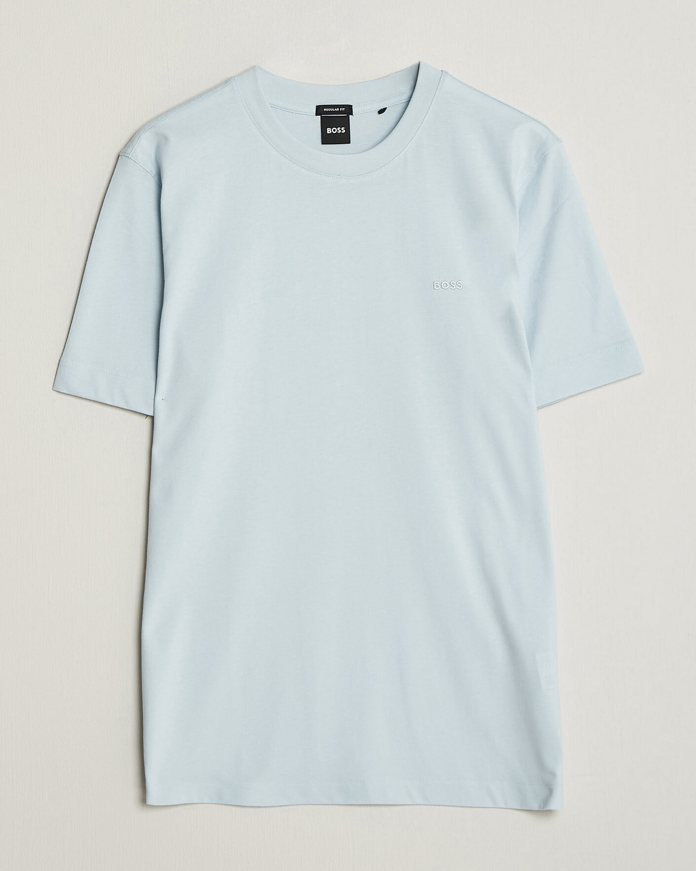 Heren | T-shirts | BOSS BLACK | Thompson Crew Neck T-Shirt Open Blue