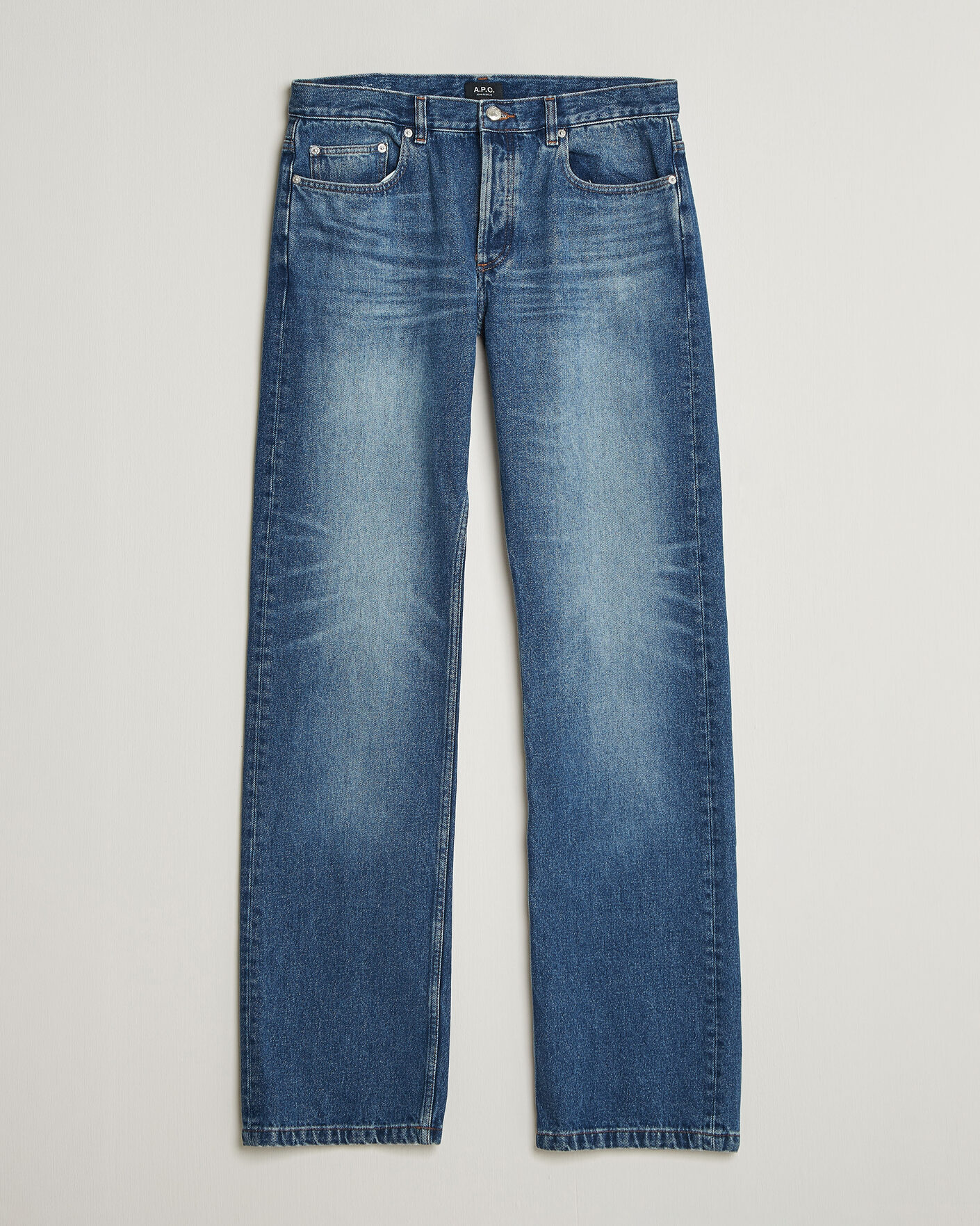 Heren | Jeans | A.P.C. | Rescue Jeans Washed Indigo
