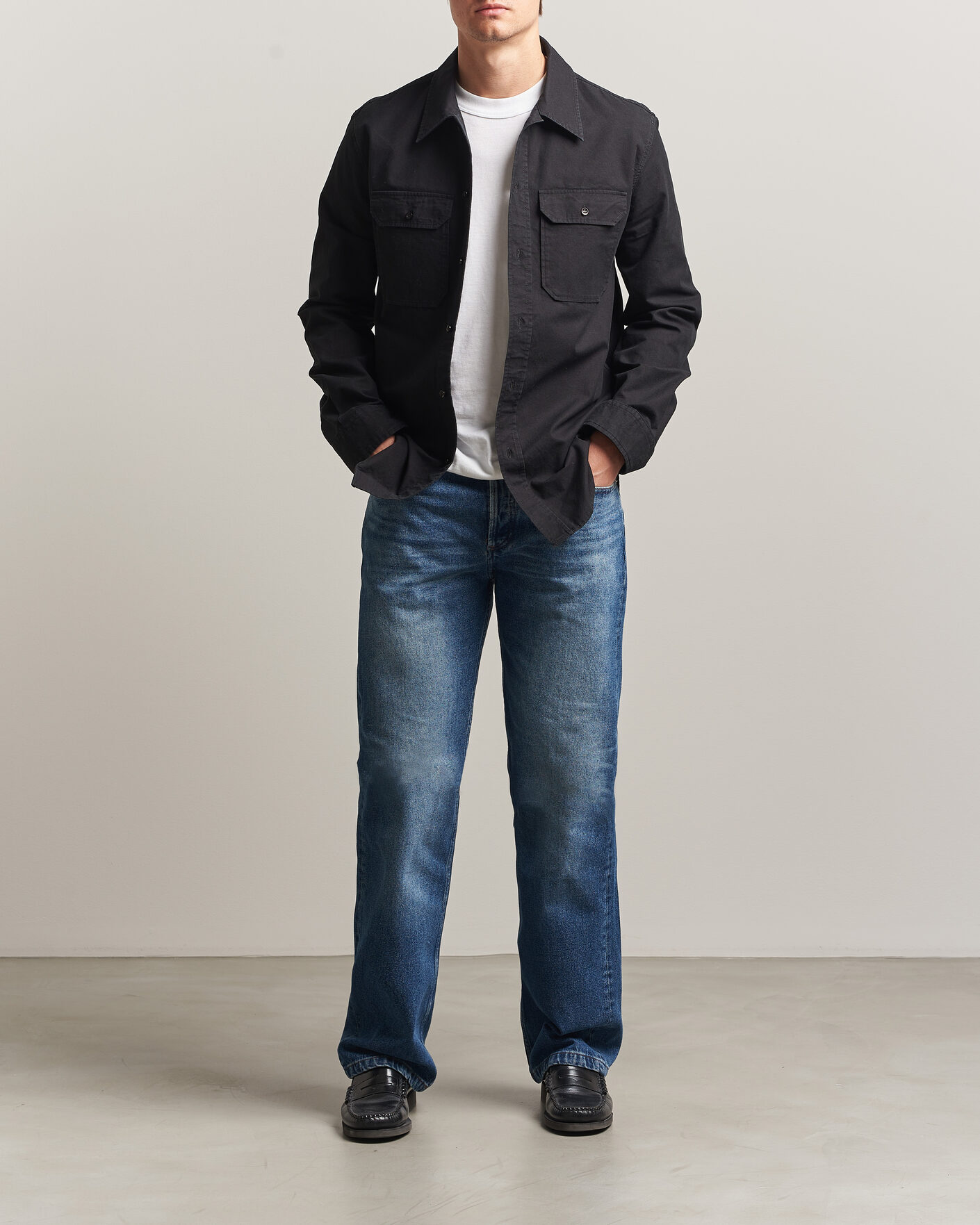Heren | Jeans | A.P.C. | Rescue Jeans Washed Indigo