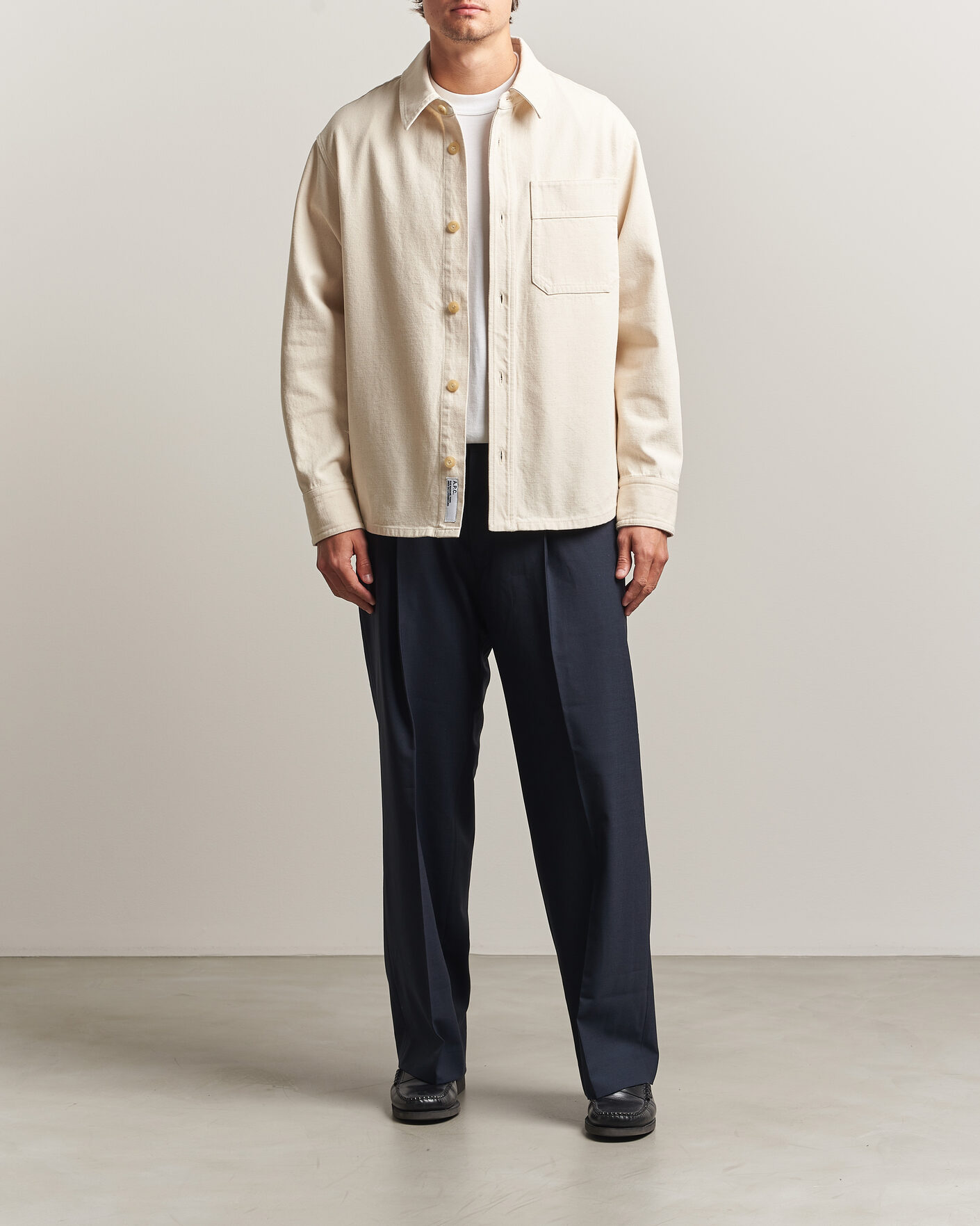 Heren | Overhemden | A.P.C. | Basile Overshirt Off White