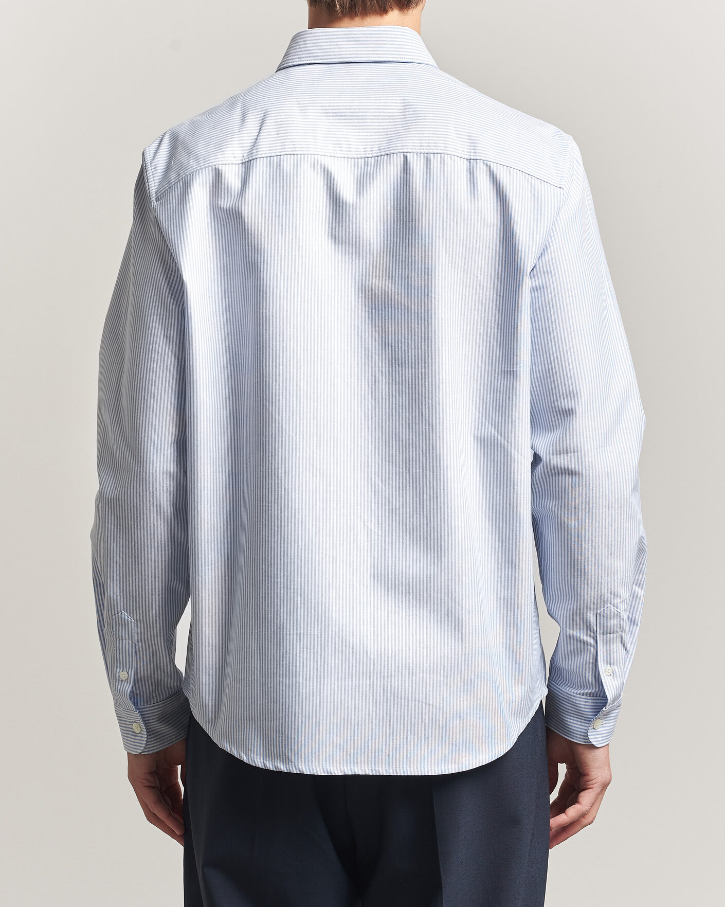 Heren | Overhemden | A.P.C. | Greg Striped Oxford Shirt Blue/White