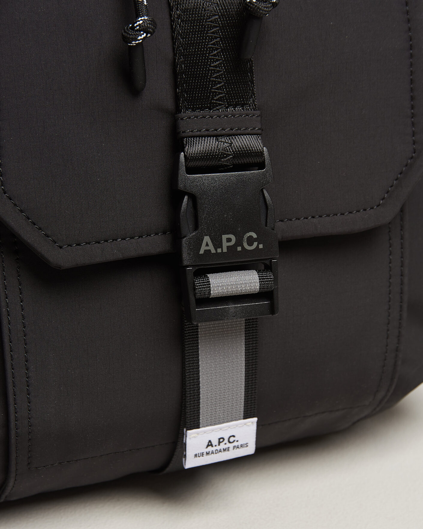 Heren | Tassen | A.P.C. | Trek Backpack Black
