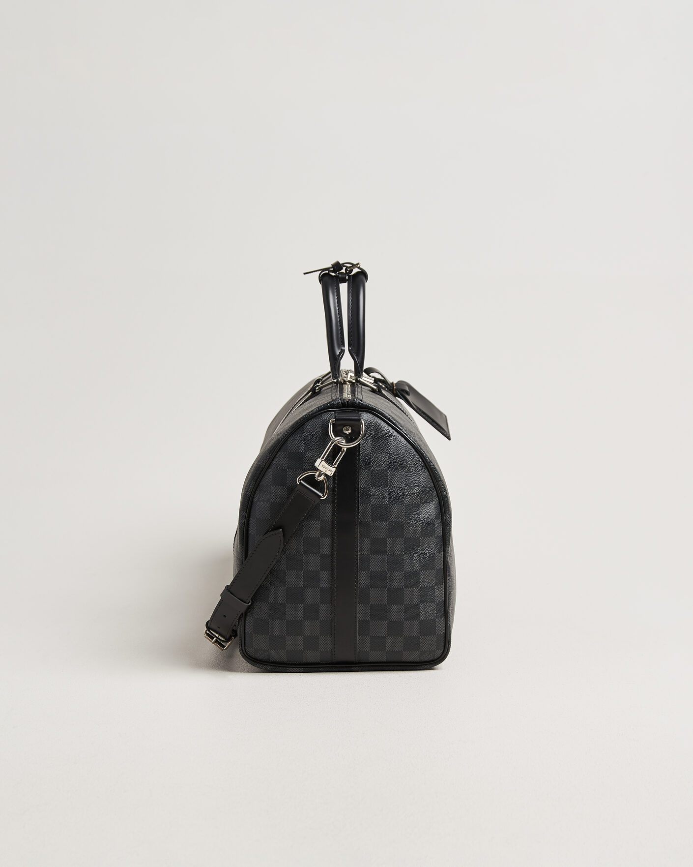 Heren | Pre-Owned & Vintage Bags | Louis Vuitton Pre-Owned | Keepall Bandouliére 45 Damier Graphite