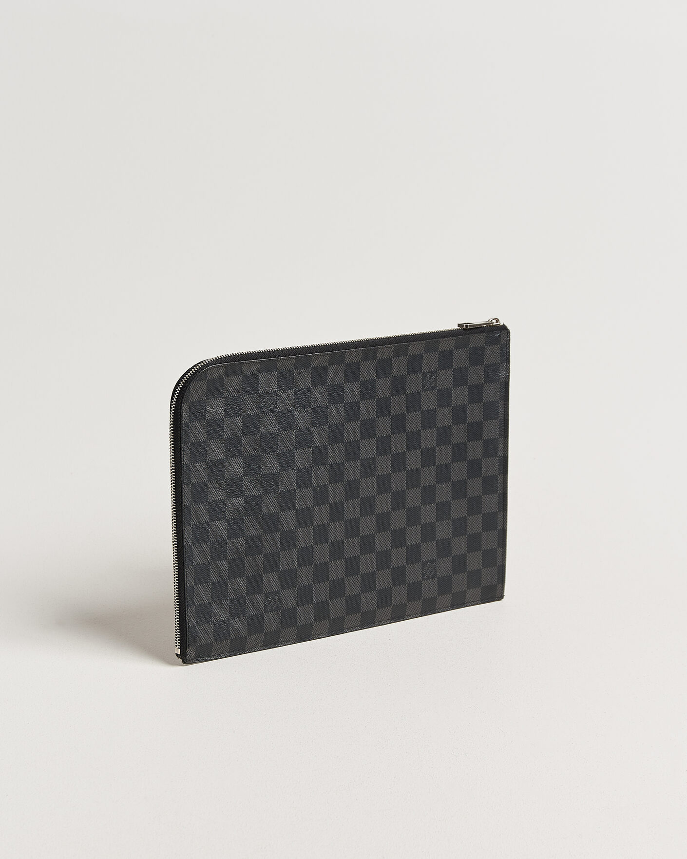 Heren | Pre-Owned & Vintage Bags | Louis Vuitton Pre-Owned | Pochette Jules Damier Graphite