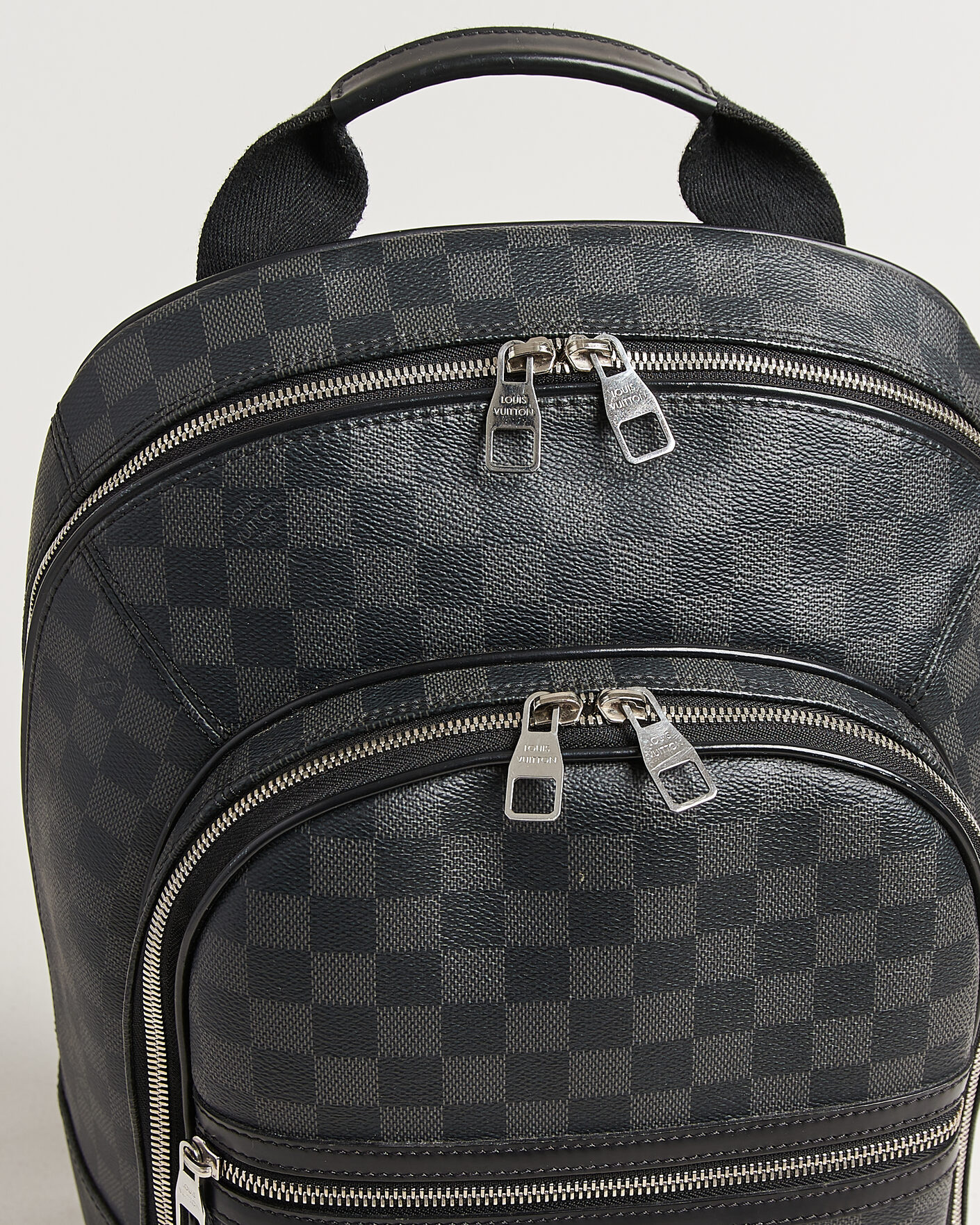 Heren | Louis Vuitton Pre-Owned Michael Backpack Damier Graphite Damier Graphite | Louis Vuitton Pre-Owned | Michael Backpack Damier Graphite Damier Graphite
