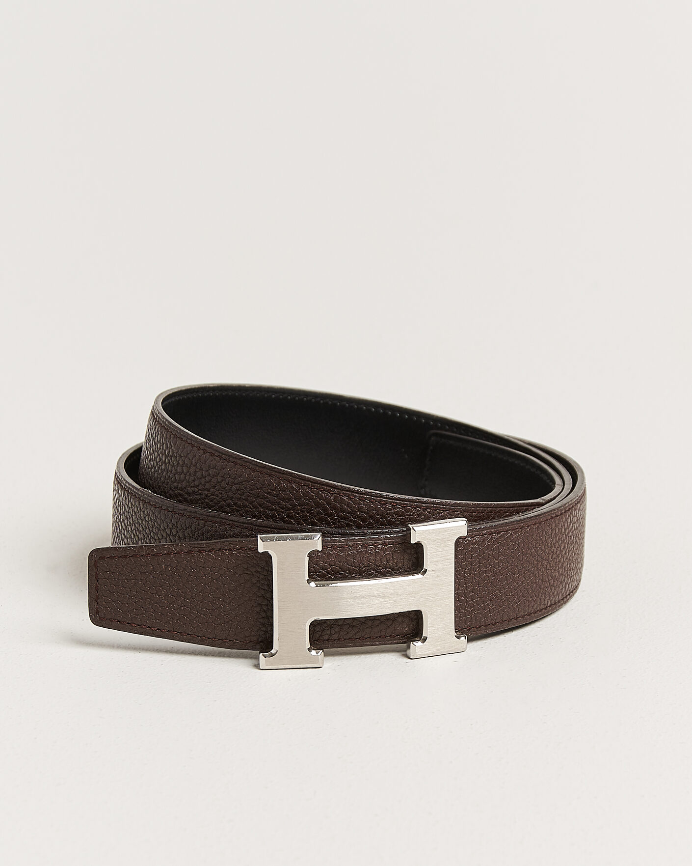 Heren | Hermès Pre-Owned Constance Reversible Belt 90 Brown/Black | Hermès Pre-Owned | Constance Reversible Belt 90 Brown/Black