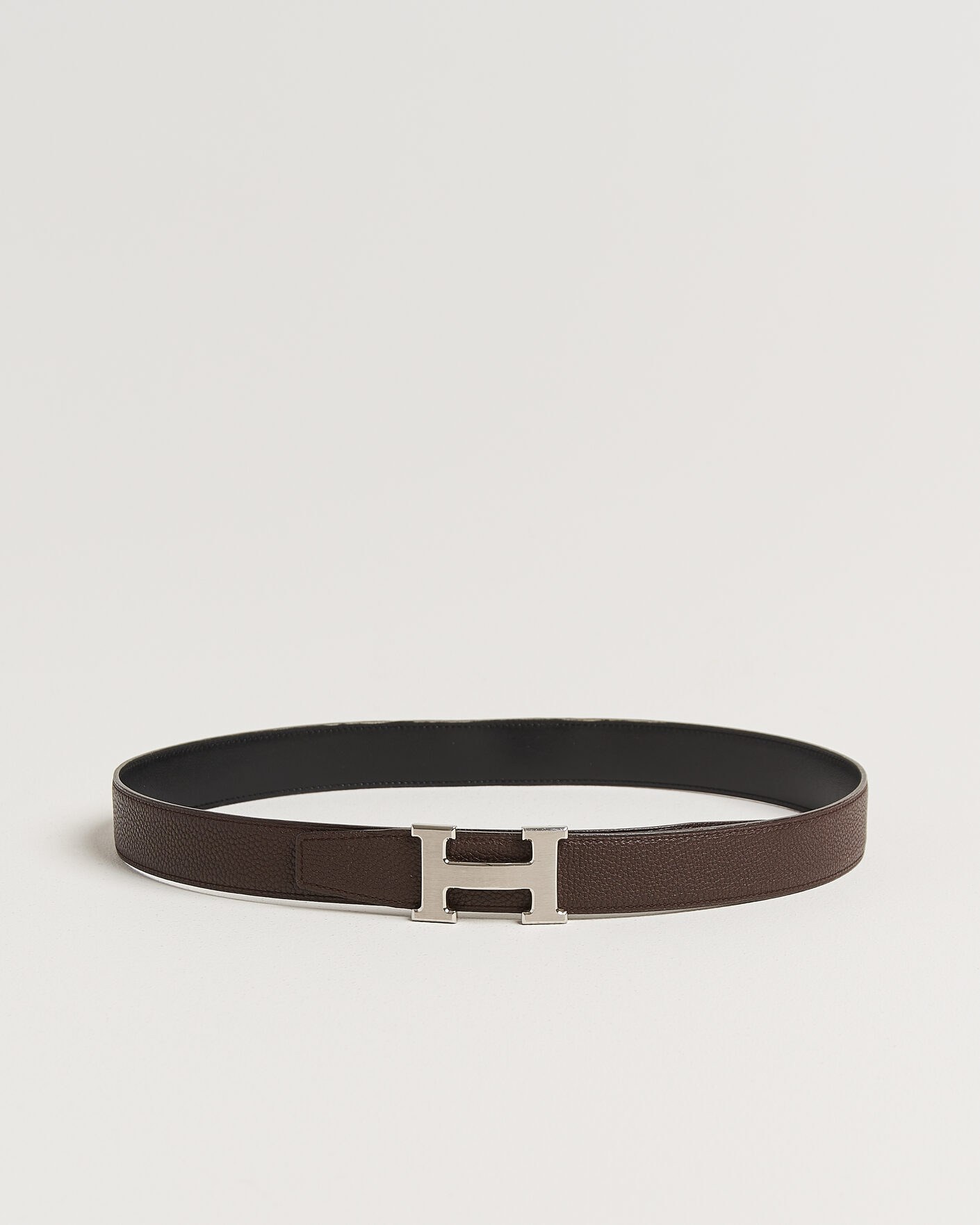 Heren | Pre-Owned & Vintage Bags | Hermès Pre-Owned | Constance Reversible Belt 90 Brown/Black