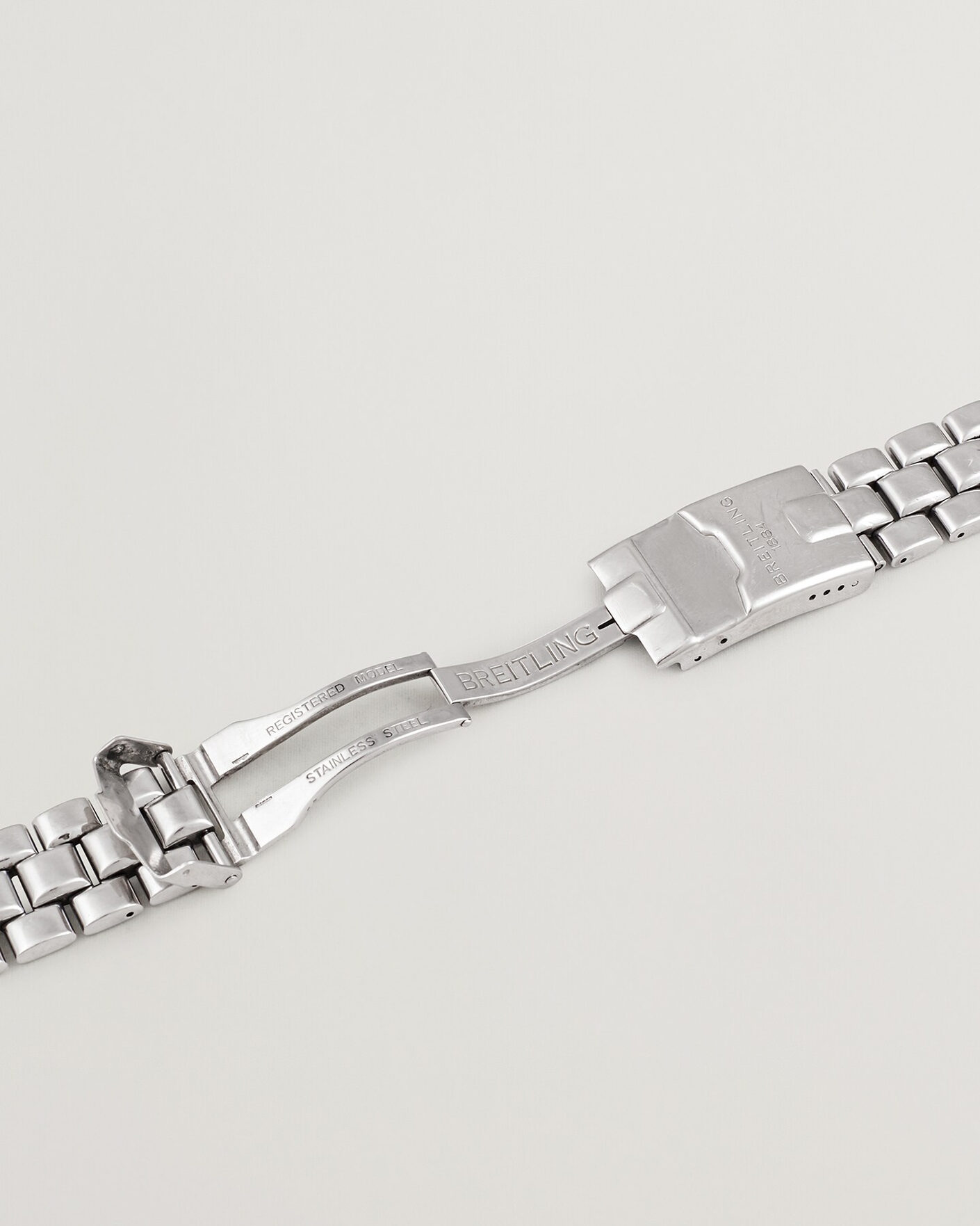 Heren | Pre-owned Benodigdheden | Breitling Pre-Owned | Steel 20mm