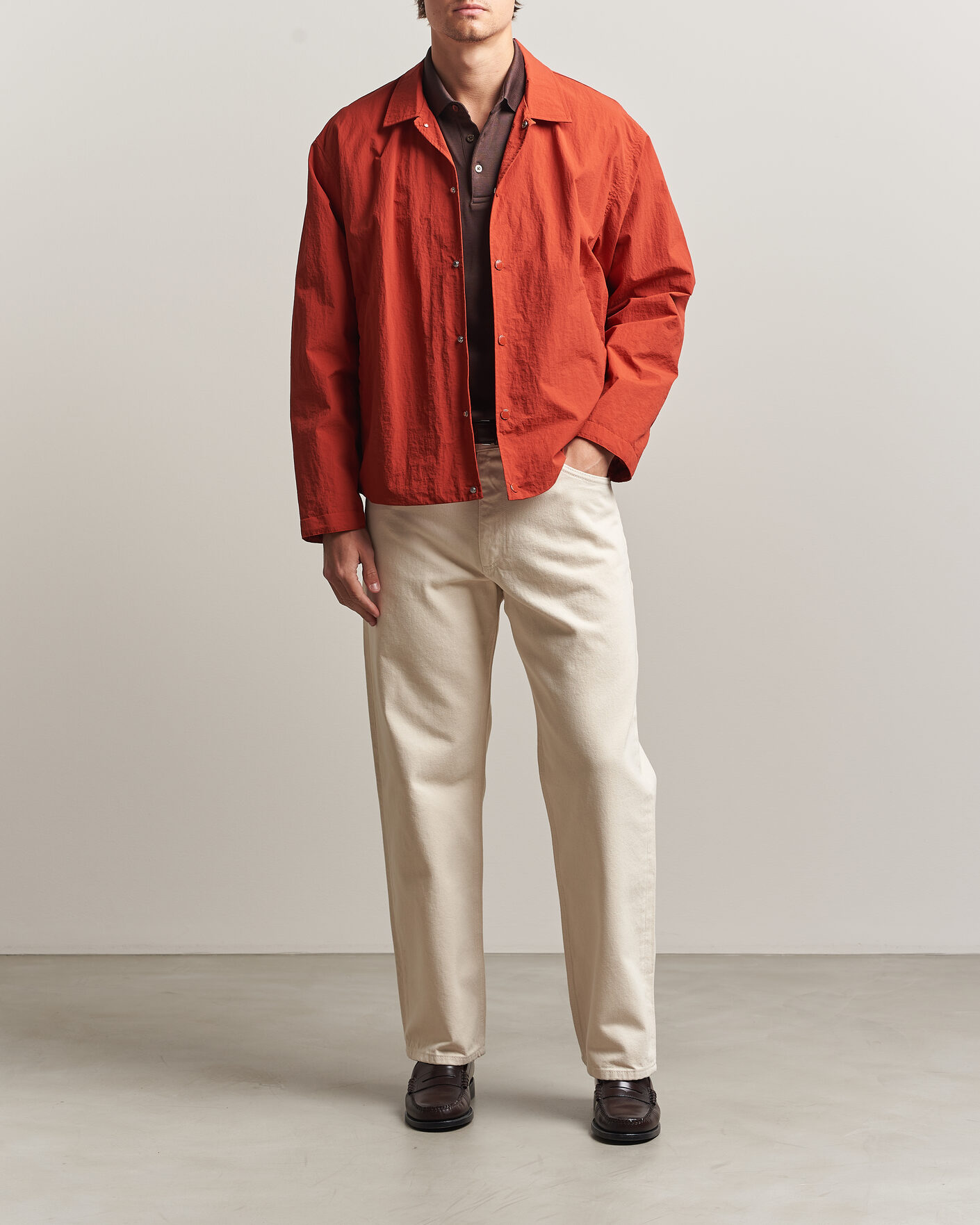 Heren | Jeans | NN07 | Otis Relaxed Fit Jeans Ecru