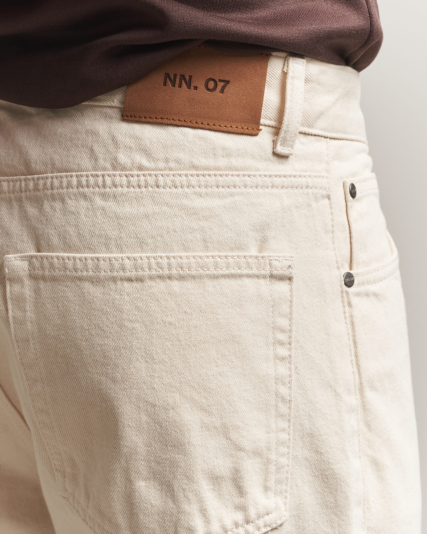 Heren | Jeans | NN07 | Otis Relaxed Fit Jeans Ecru