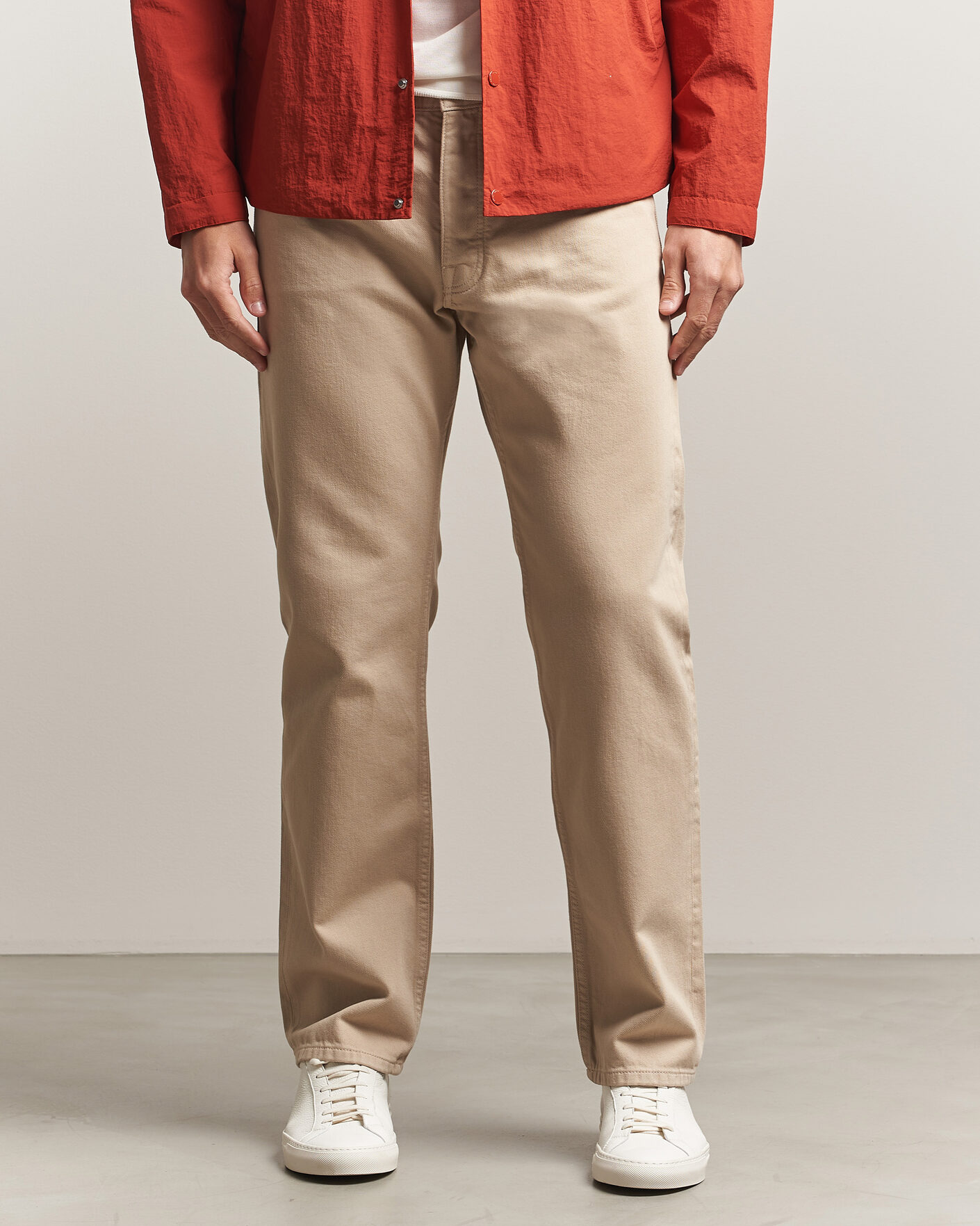 Heren | Broeken | NN07 | Sonny Straight Fit 5-Pocket Pants Oat