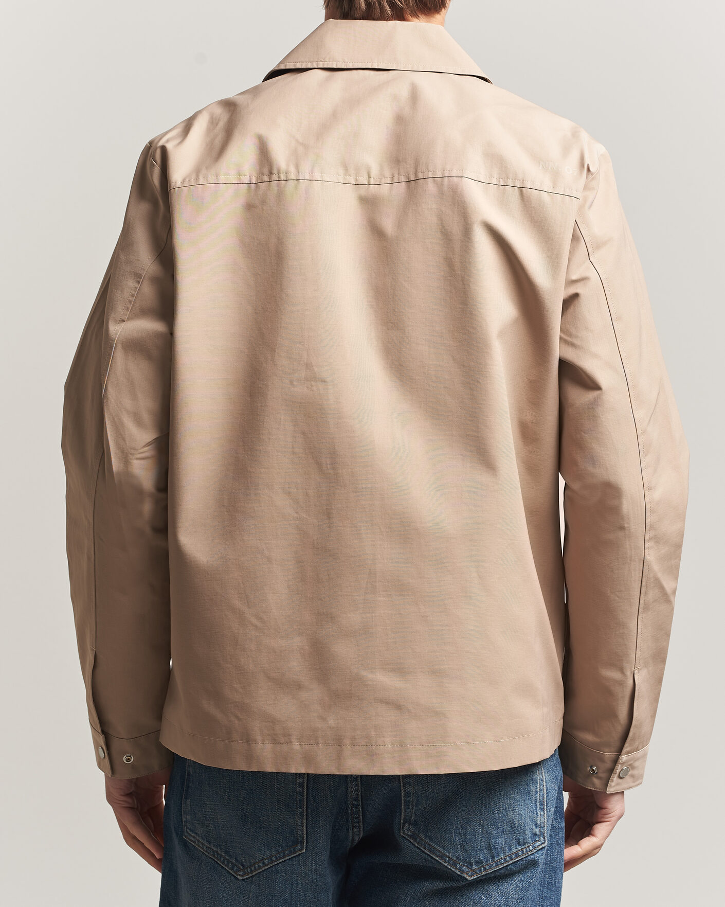 Heren | Jassen | NN07 | Gael Cotton Twill Jacket Desert Khaki