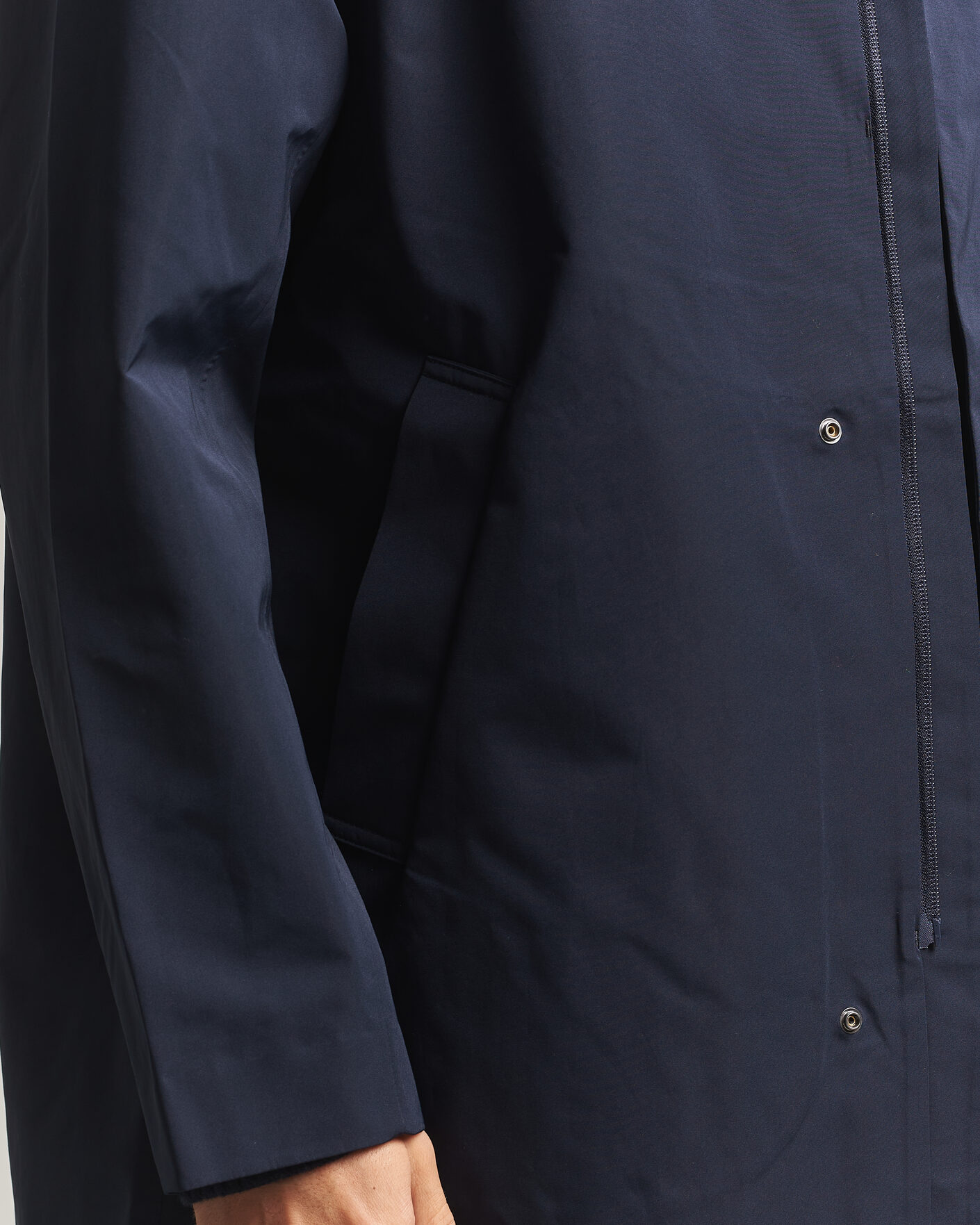 Heren | Jassen | NN07 | Steve Technical Coat Deep Navy