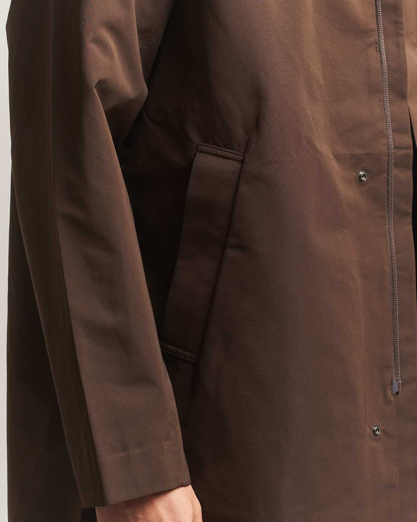 Heren | Jassen | NN07 | Steve Technical Coat Demitasse Brown