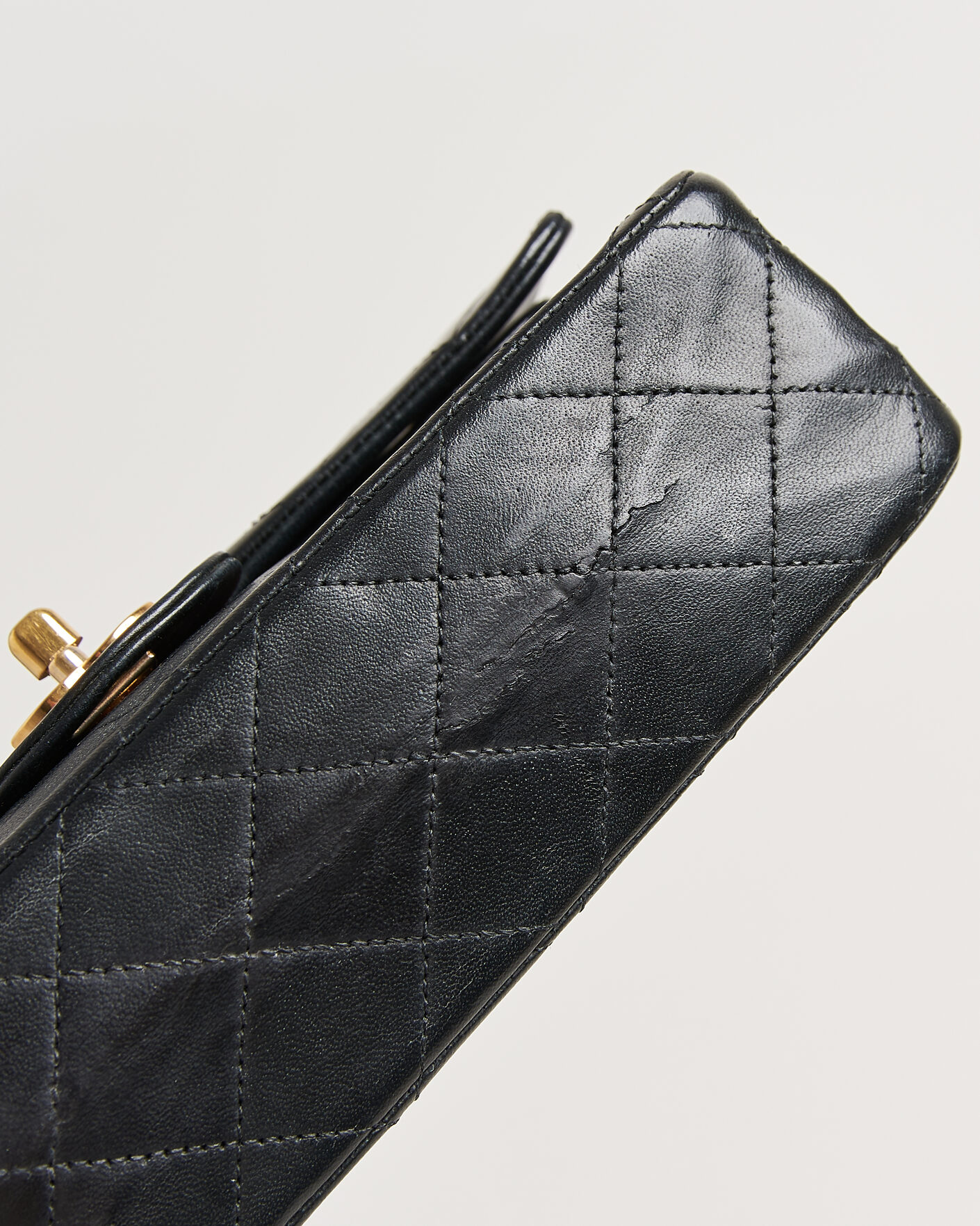 Heren | Chanel Pre-Owned Classic Small Double Flap Bag Black | Chanel Pre-Owned | Classic Small Double Flap Bag Black