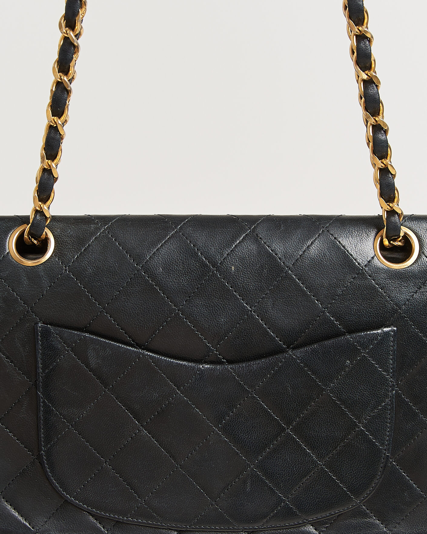 Heren | Chanel Pre-Owned Classic Small Double Flap Bag Black | Chanel Pre-Owned | Classic Small Double Flap Bag Black